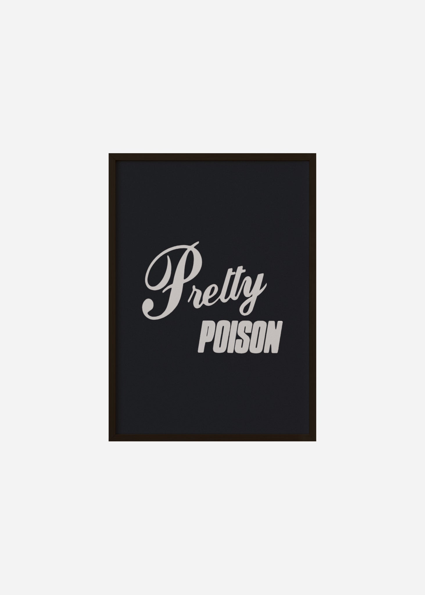 pretty poison Framed Print