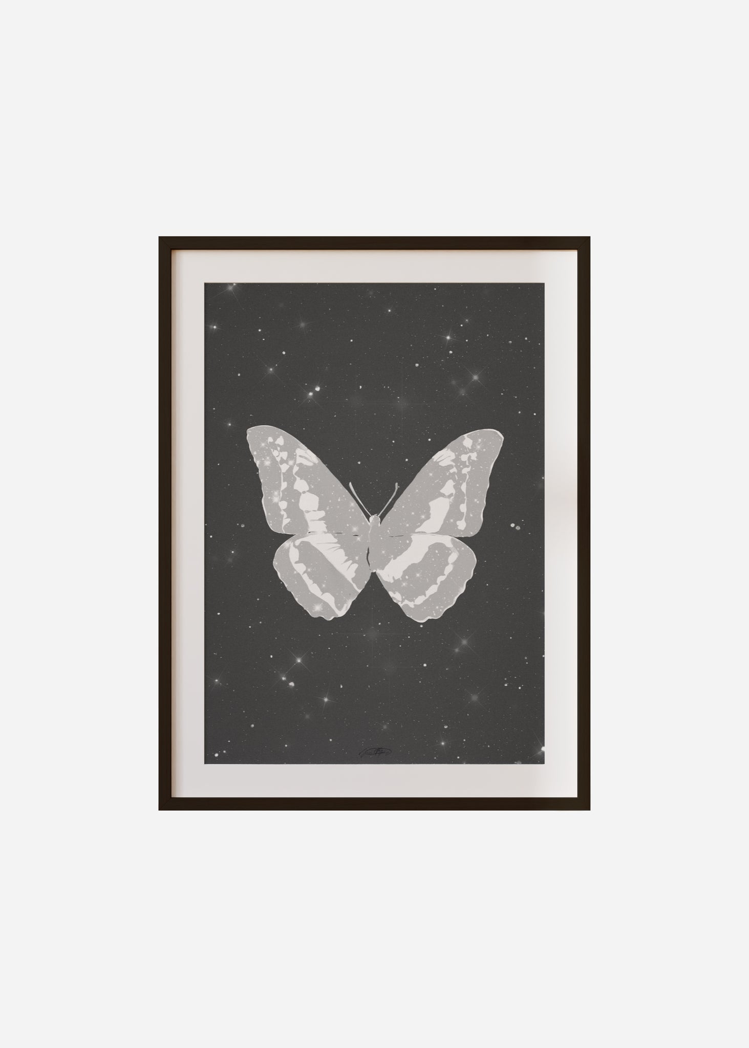 Butterflies / Psyche 010 Framed & Mounted Print