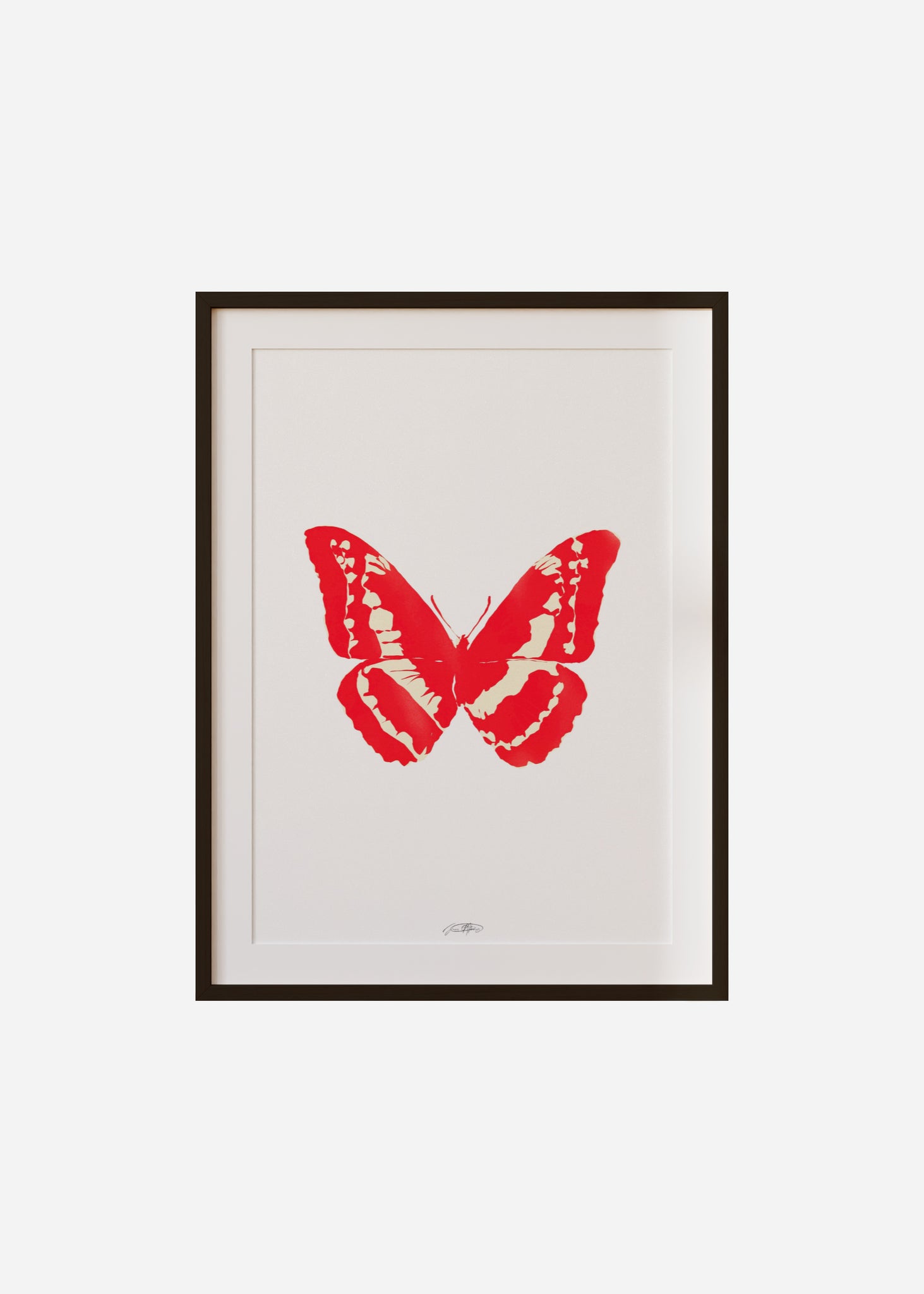 Butterflies / Psyche 003 Framed & Mounted Print