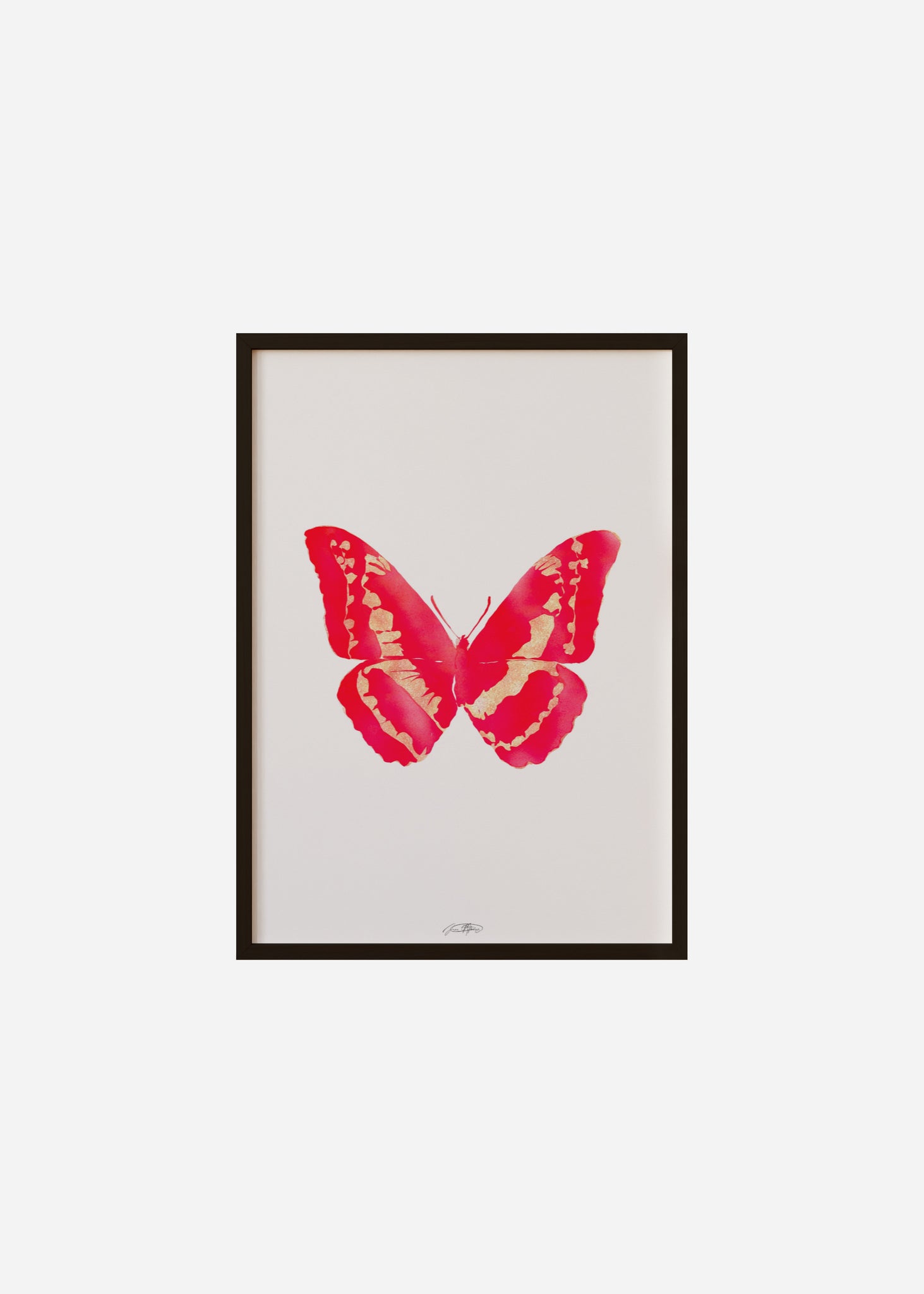 Butterflies / Psyche 052 Framed Print