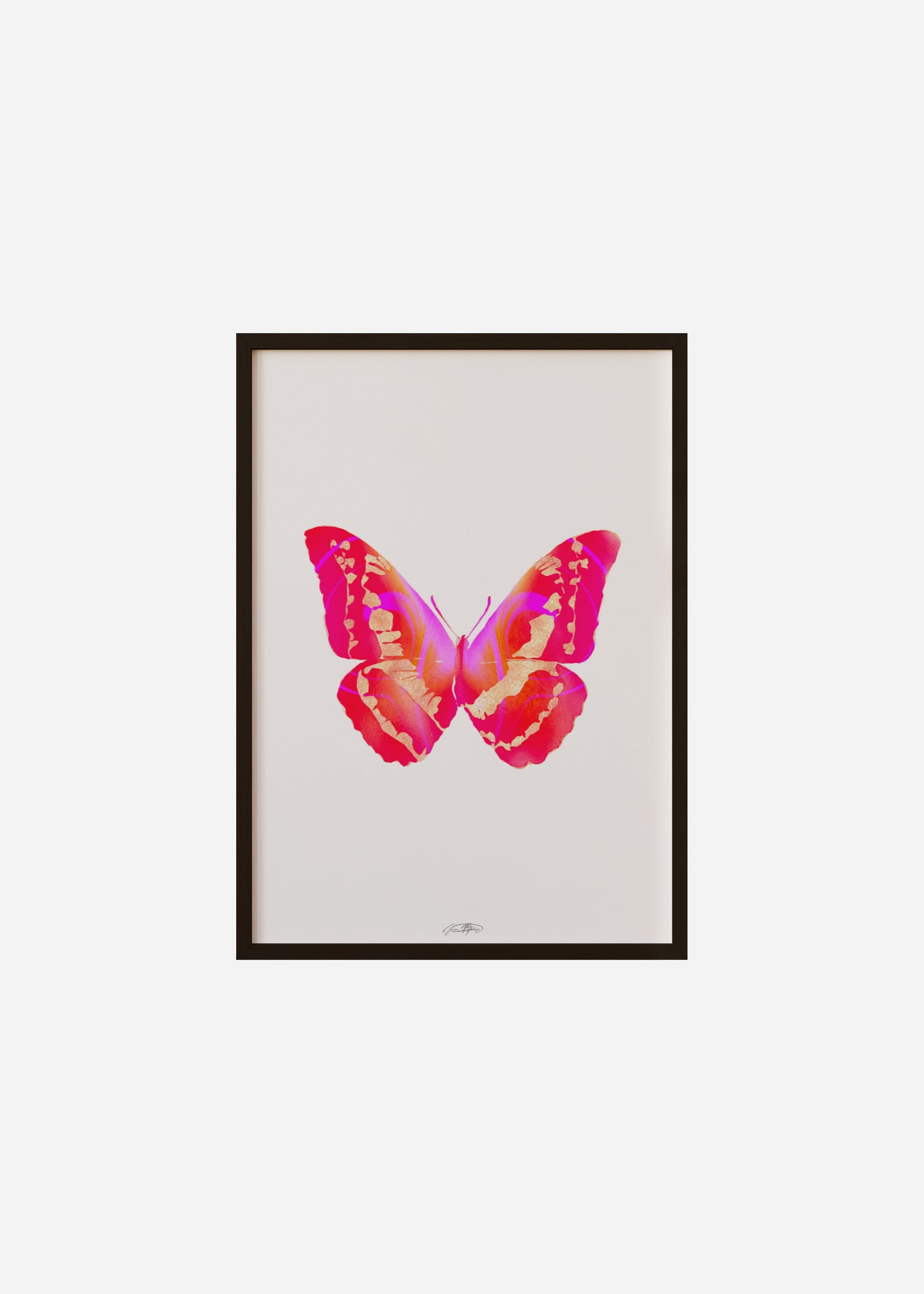 Butterflies / Psyche 053 Framed Print