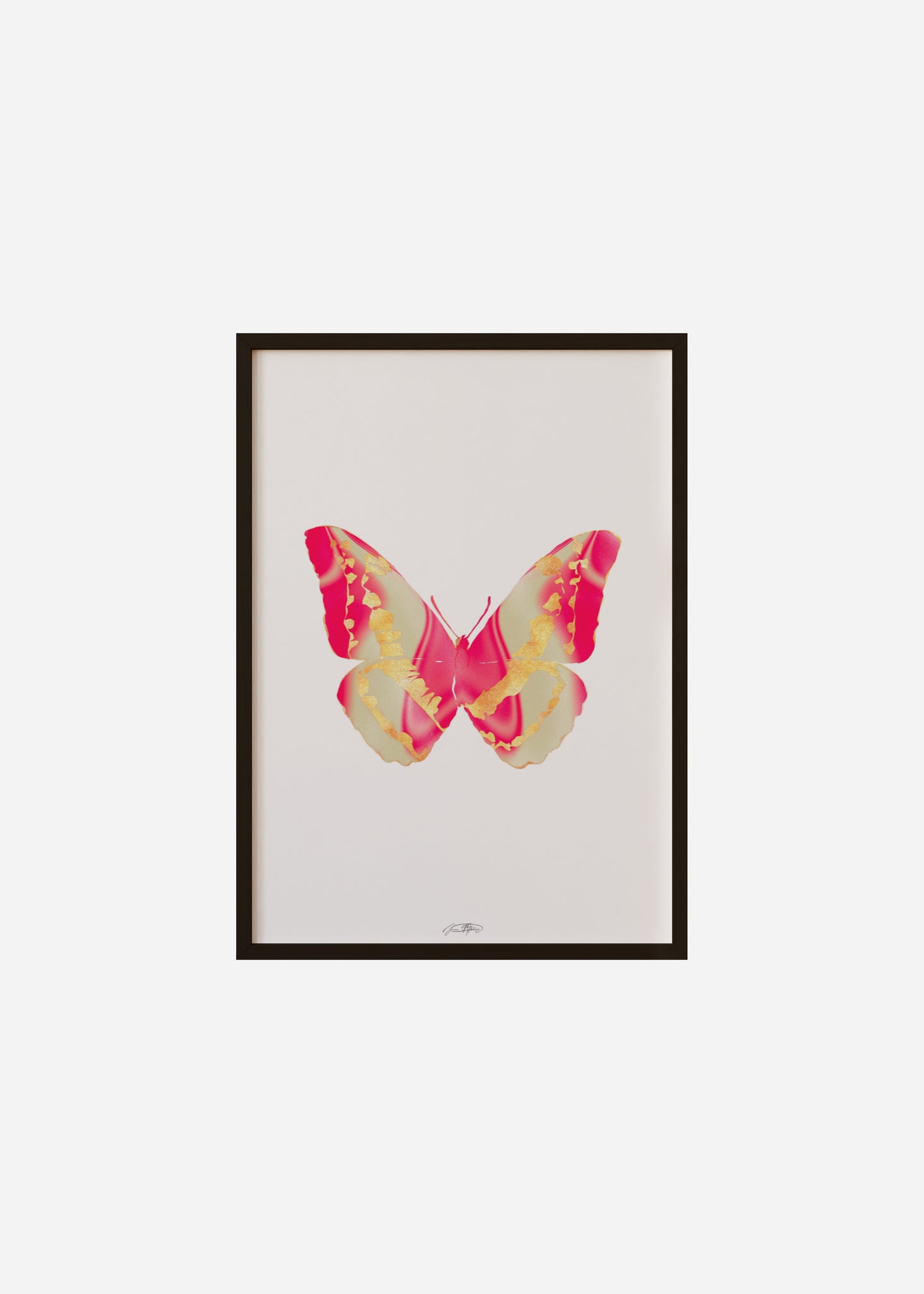 Butterflies / Psyche 054 Framed Print