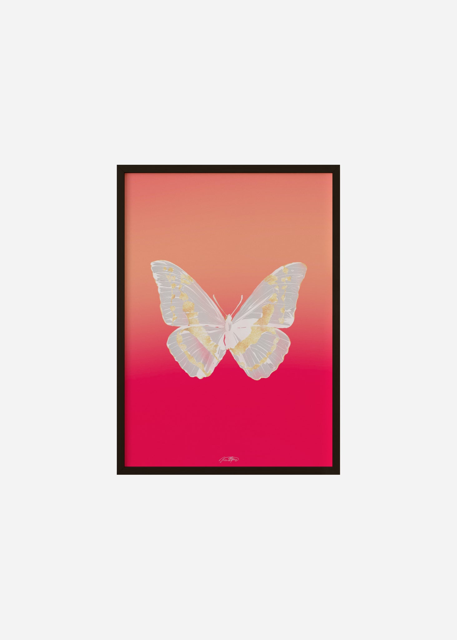 Butterflies / Psyche 055 Framed Print