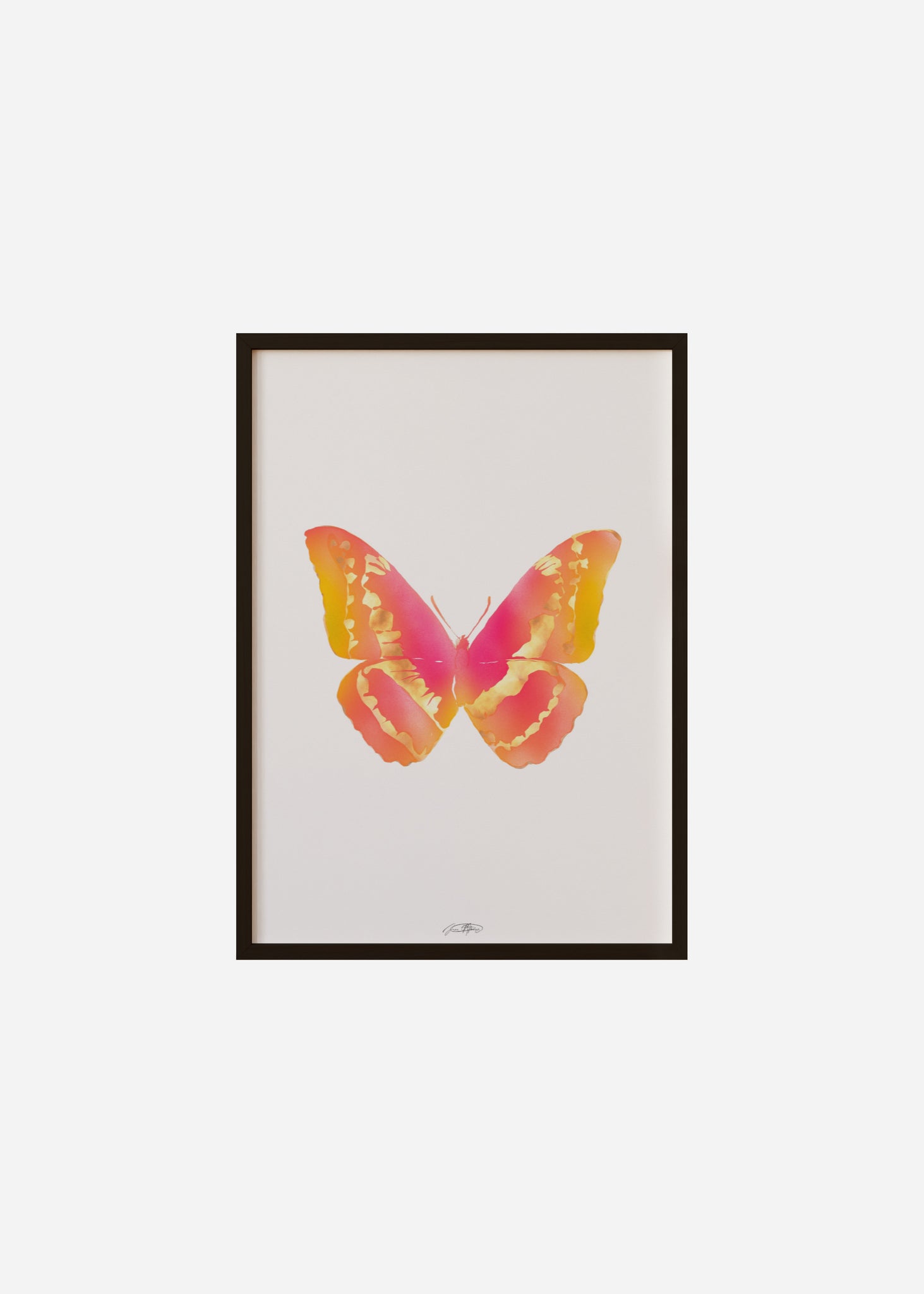 Butterflies / Psyche 057 Framed Print