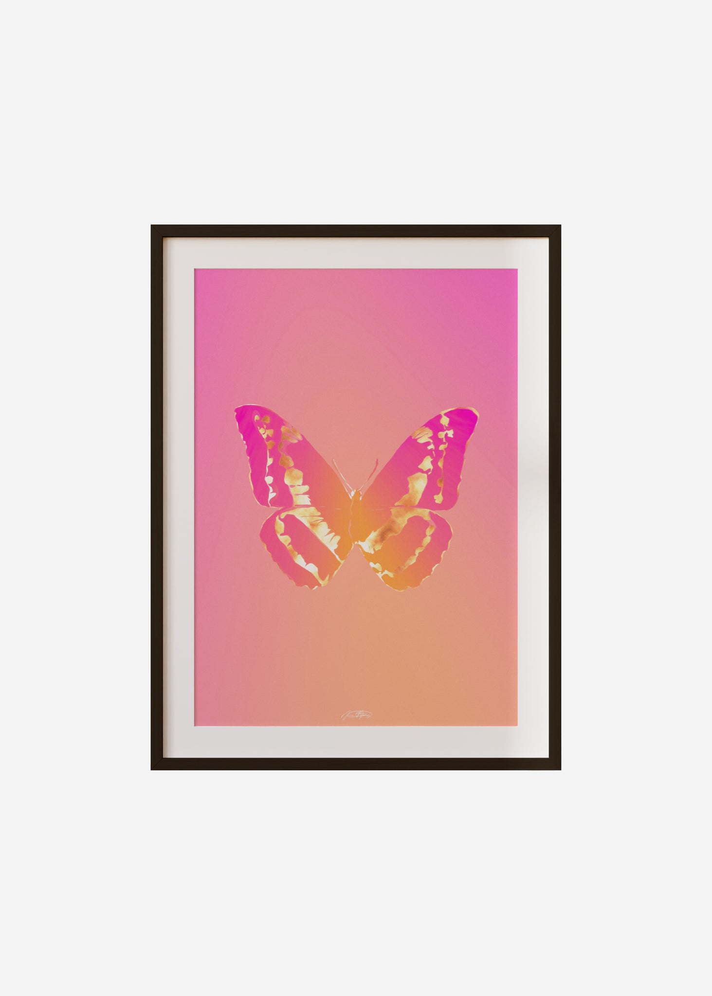 Butterflies / Psyche 059 Framed & Mounted Print