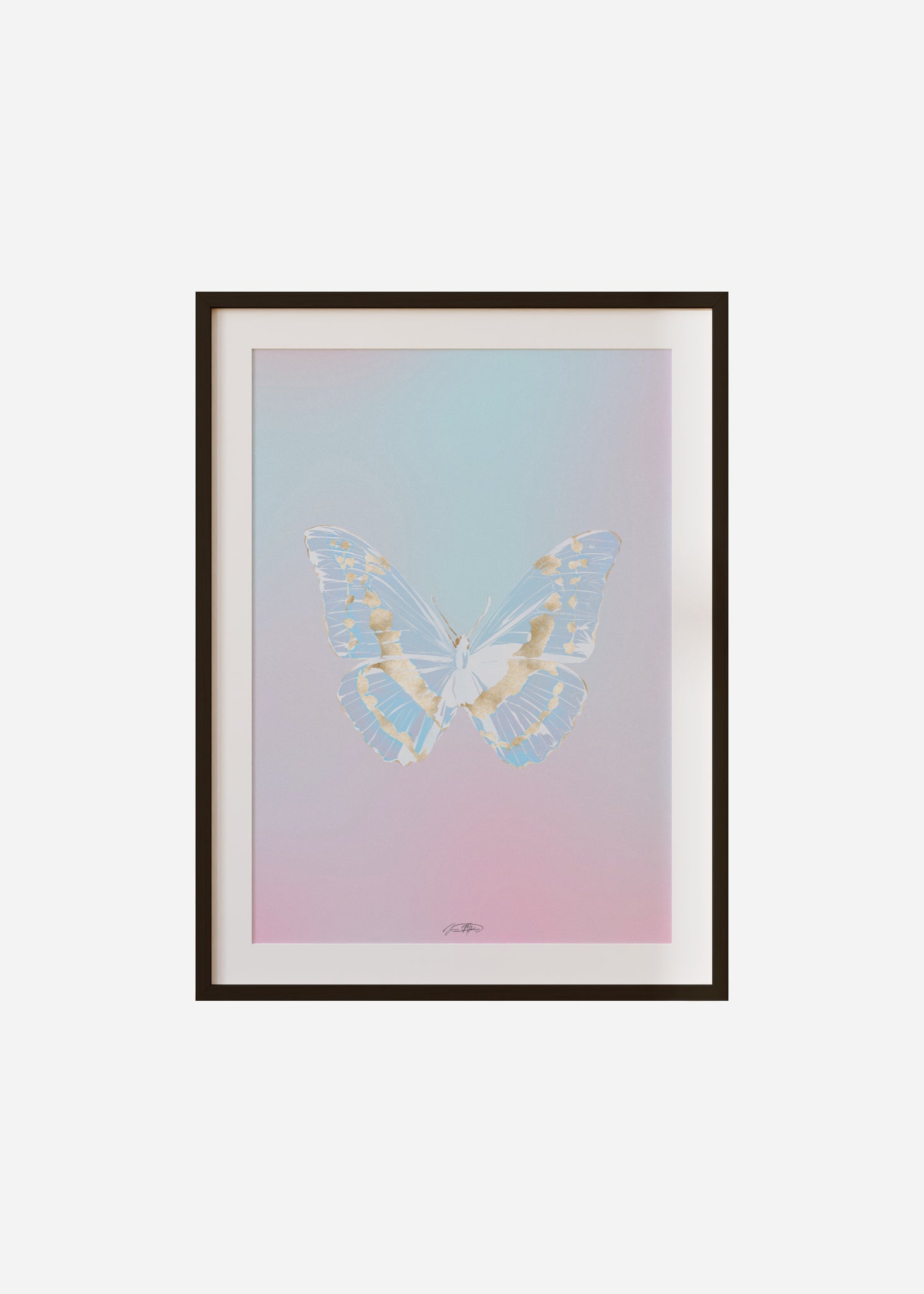 Butterflies / Psyche 061 Framed & Mounted Print