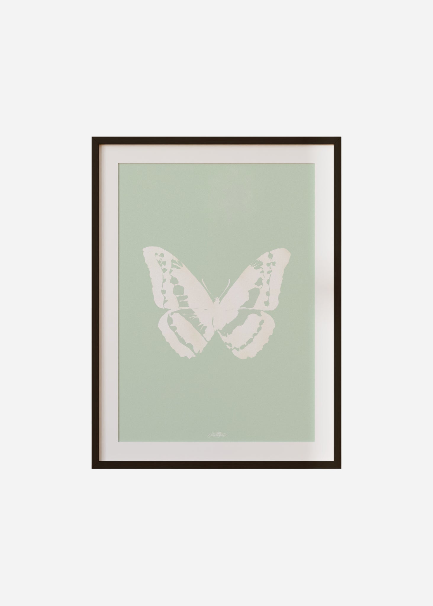 Butterflies / Psyche 006 Framed & Mounted Print
