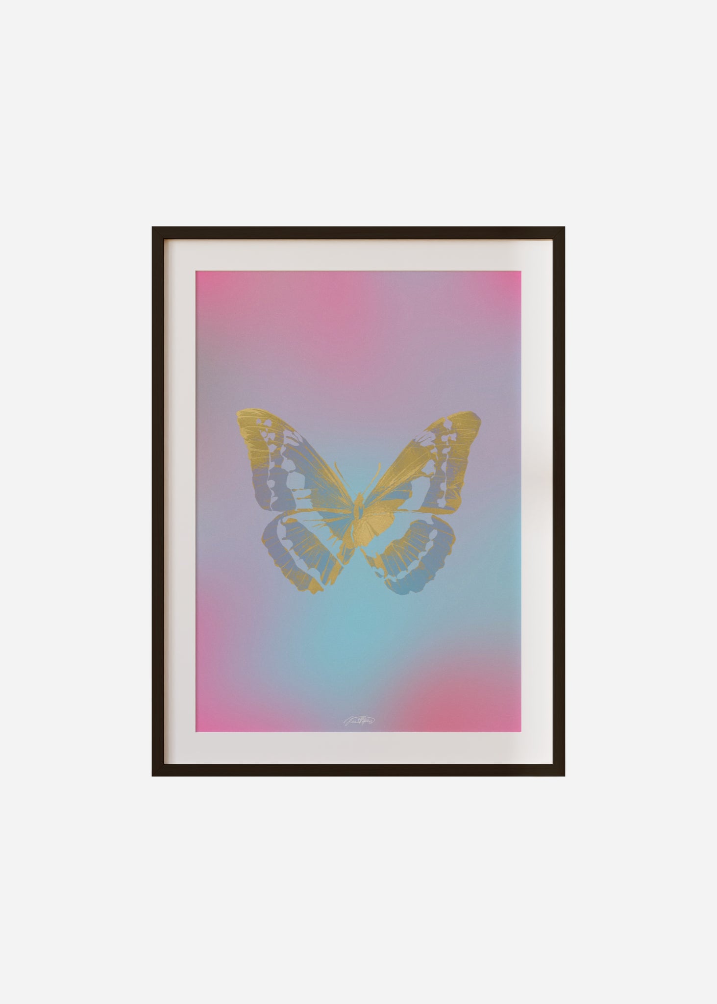 Butterflies / Psyche 070 Framed & Mounted Print