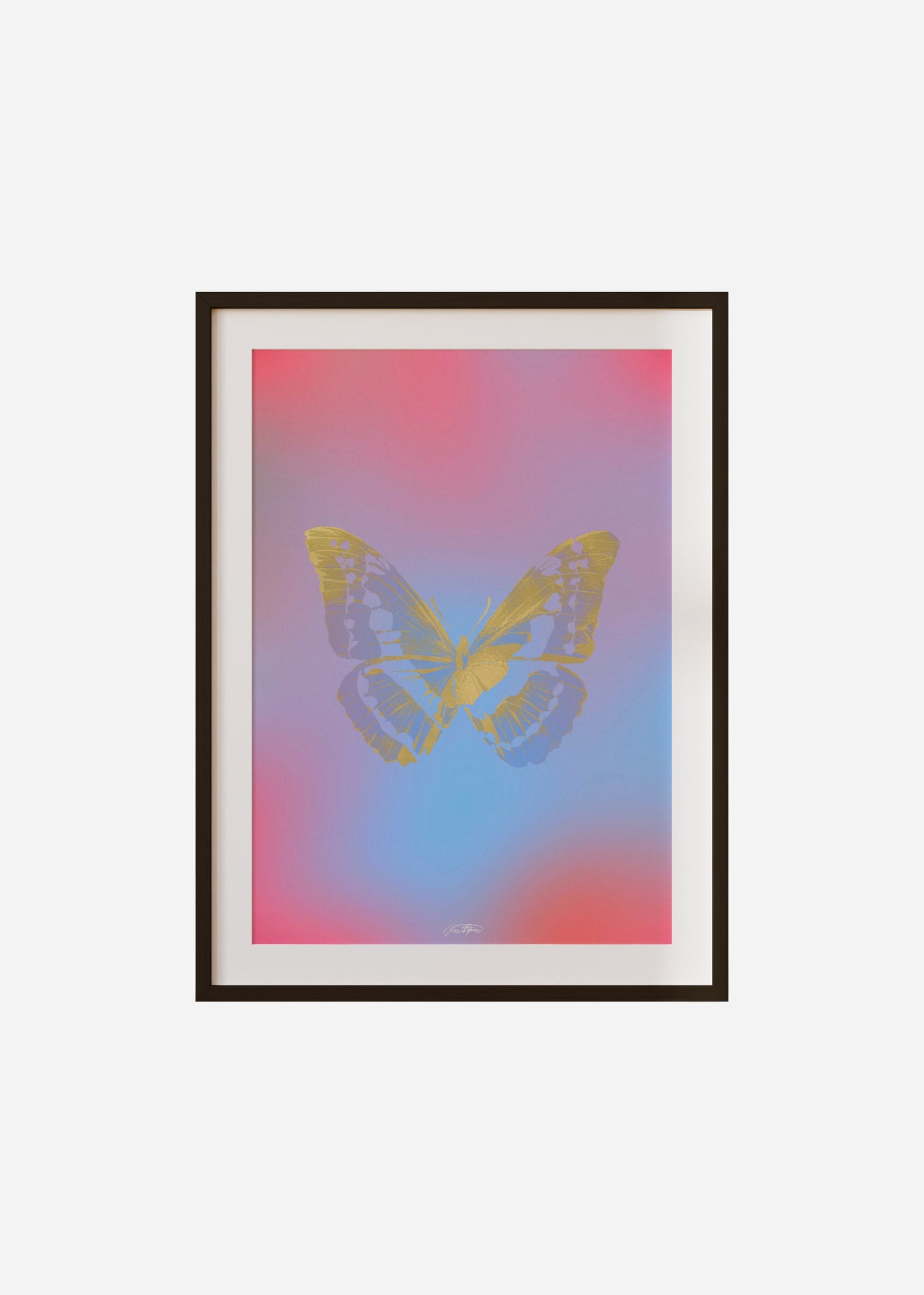 Butterflies / Psyche 071 Framed & Mounted Print