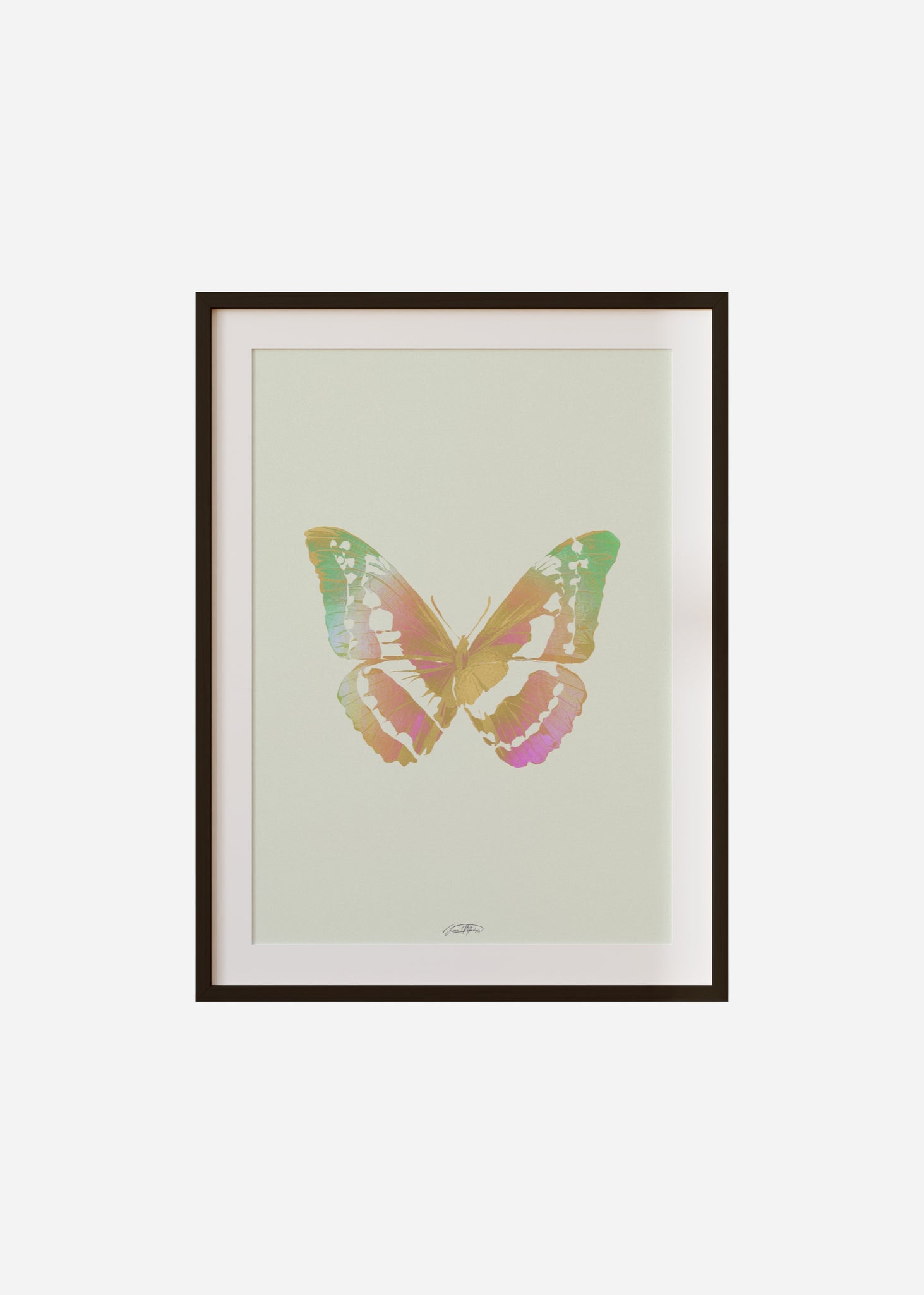 Butterflies / Psyche 074 Framed & Mounted Print
