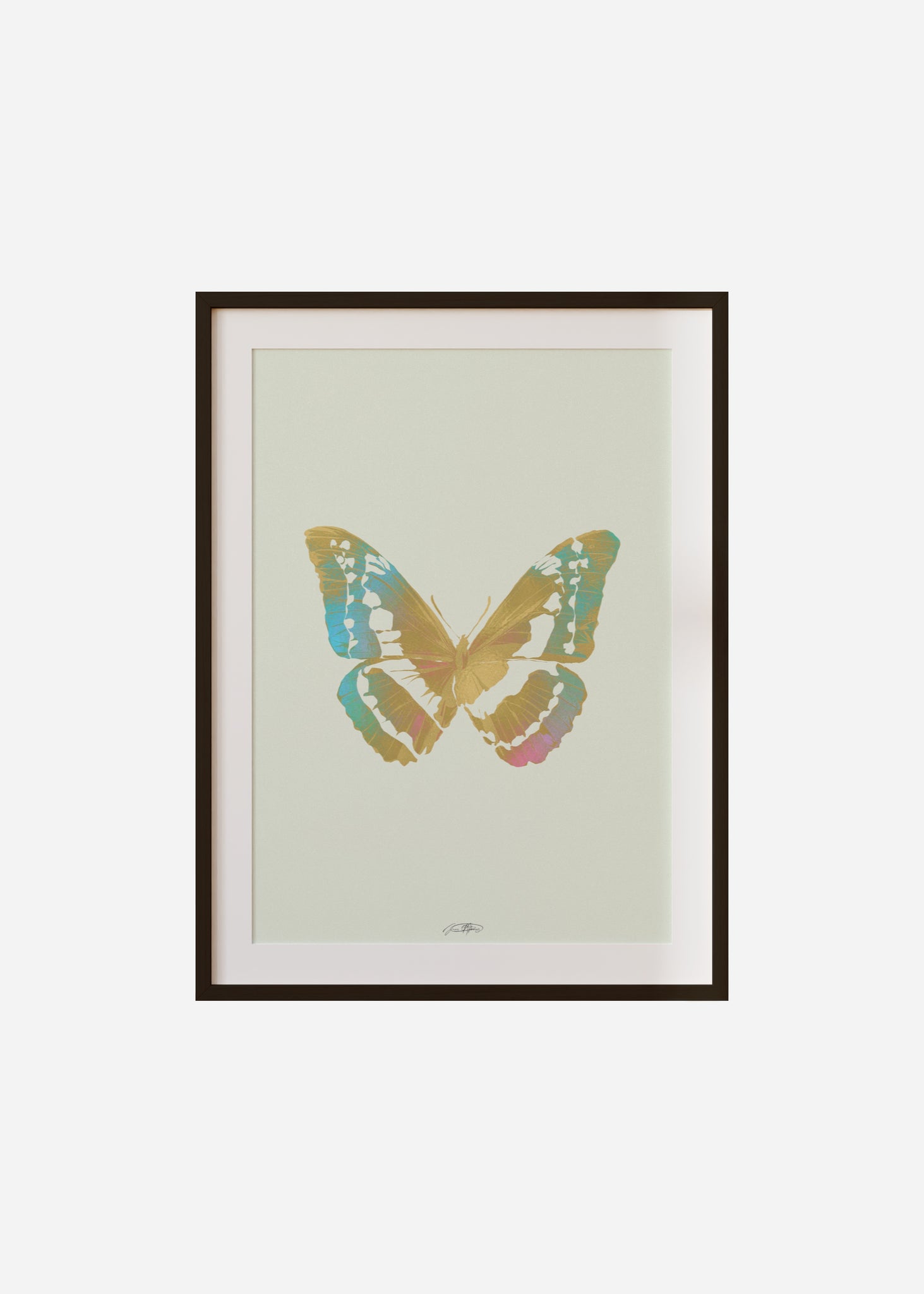 Butterflies / Psyche 076 Framed & Mounted Print