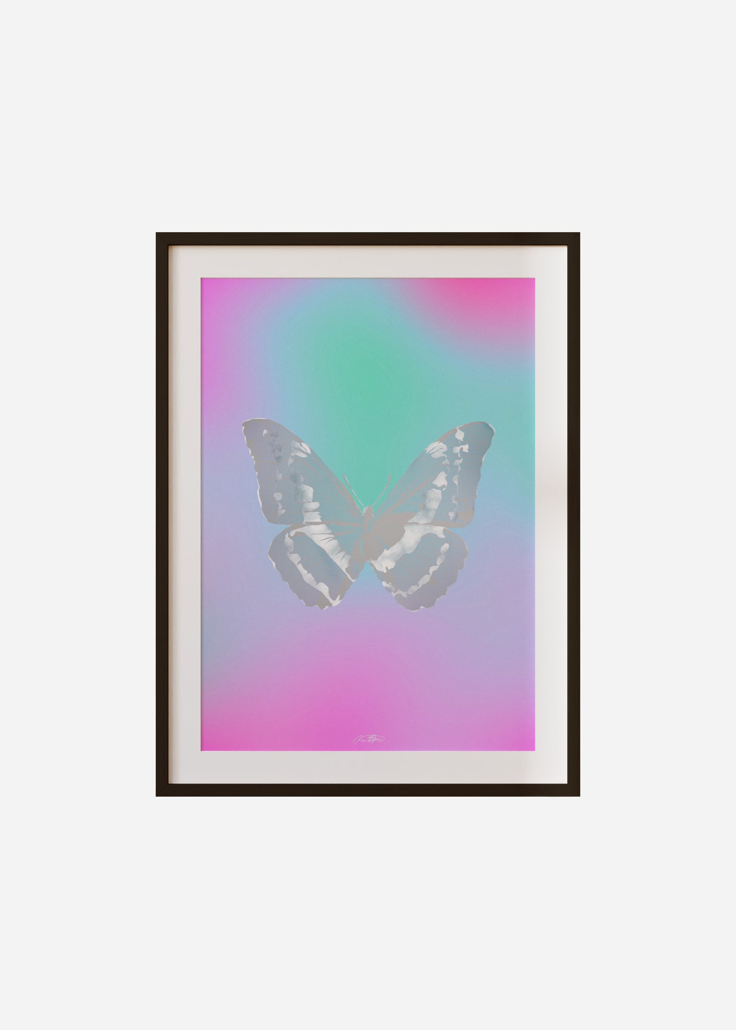 Butterflies / Psyche 082 Framed & Mounted Print