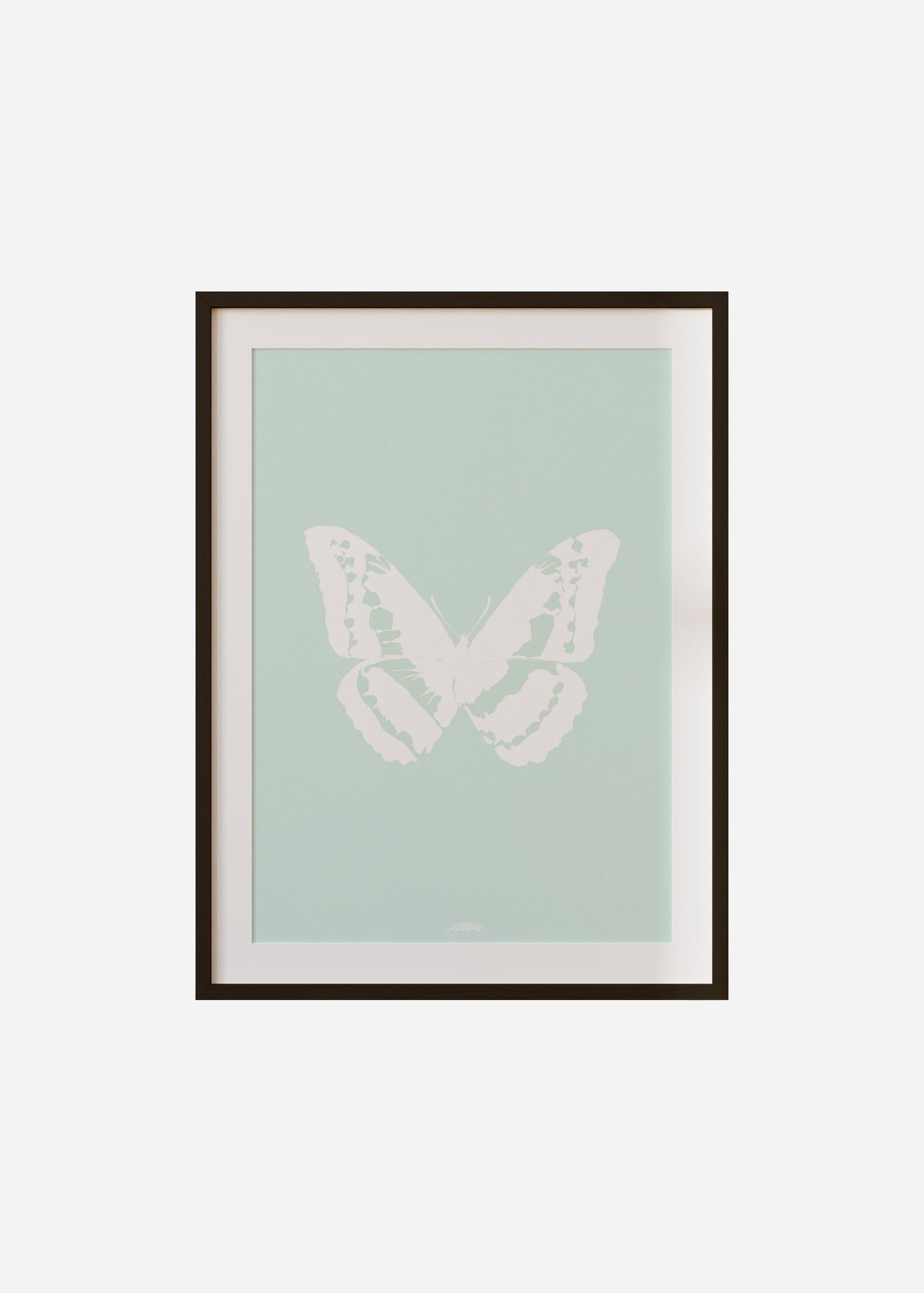 Butterflies / Psyche 009 Framed & Mounted Print