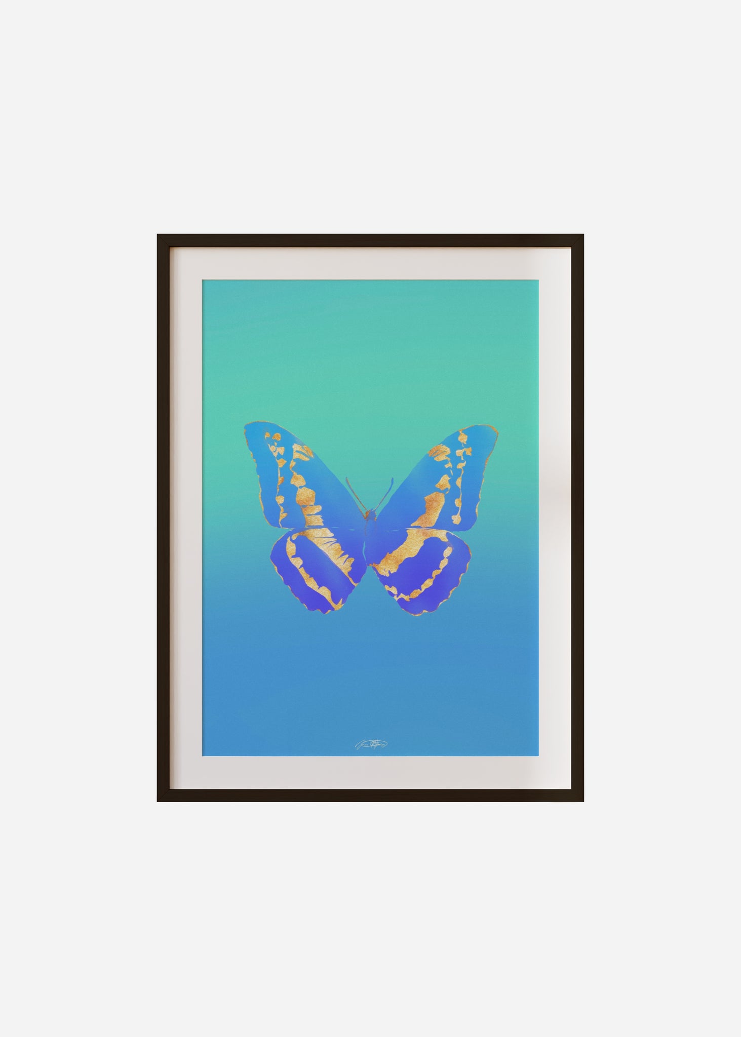 Butterflies / Psyche 107 Framed & Mounted Print