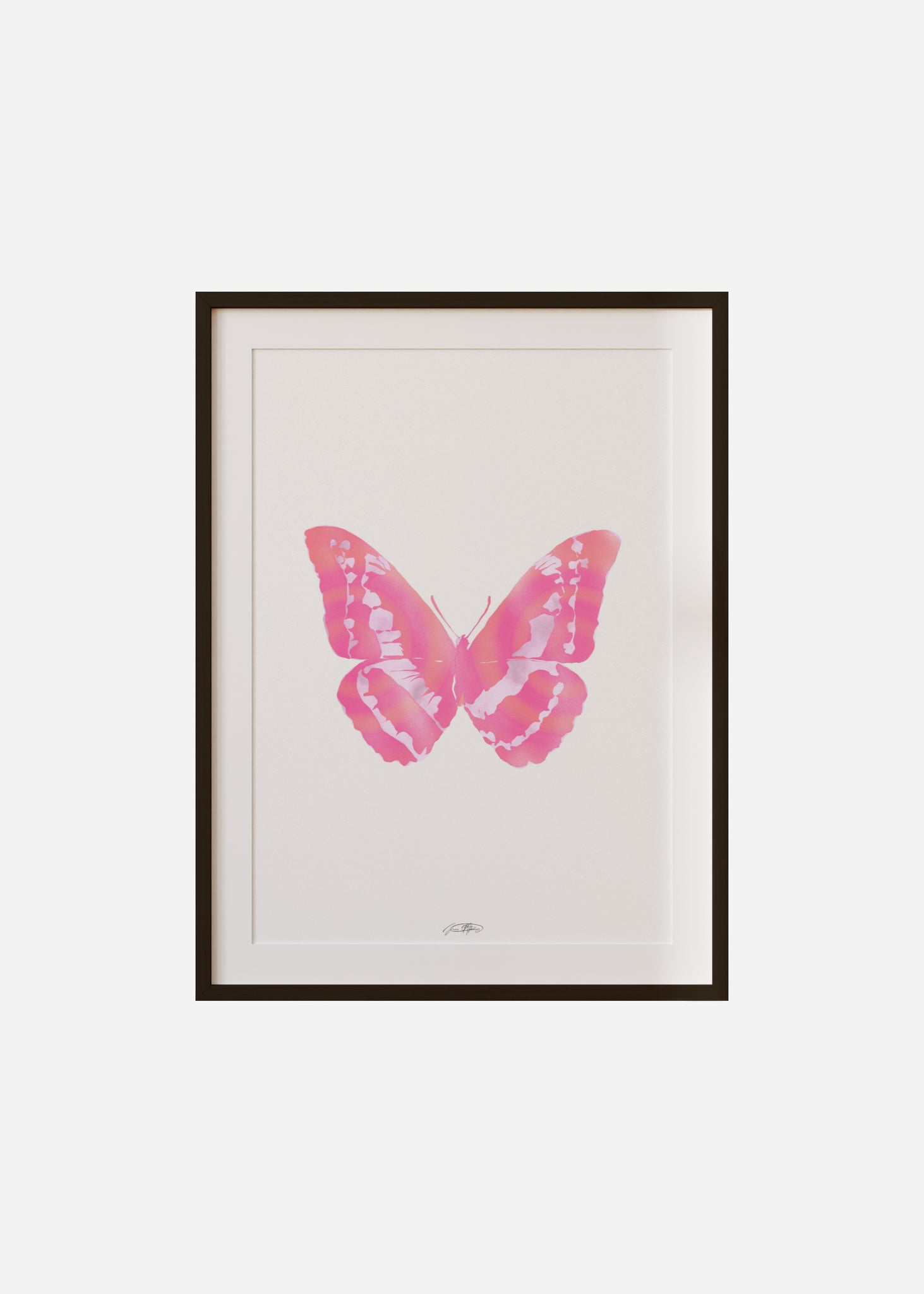 Butterflies / Psyche 117 Framed & Mounted Print
