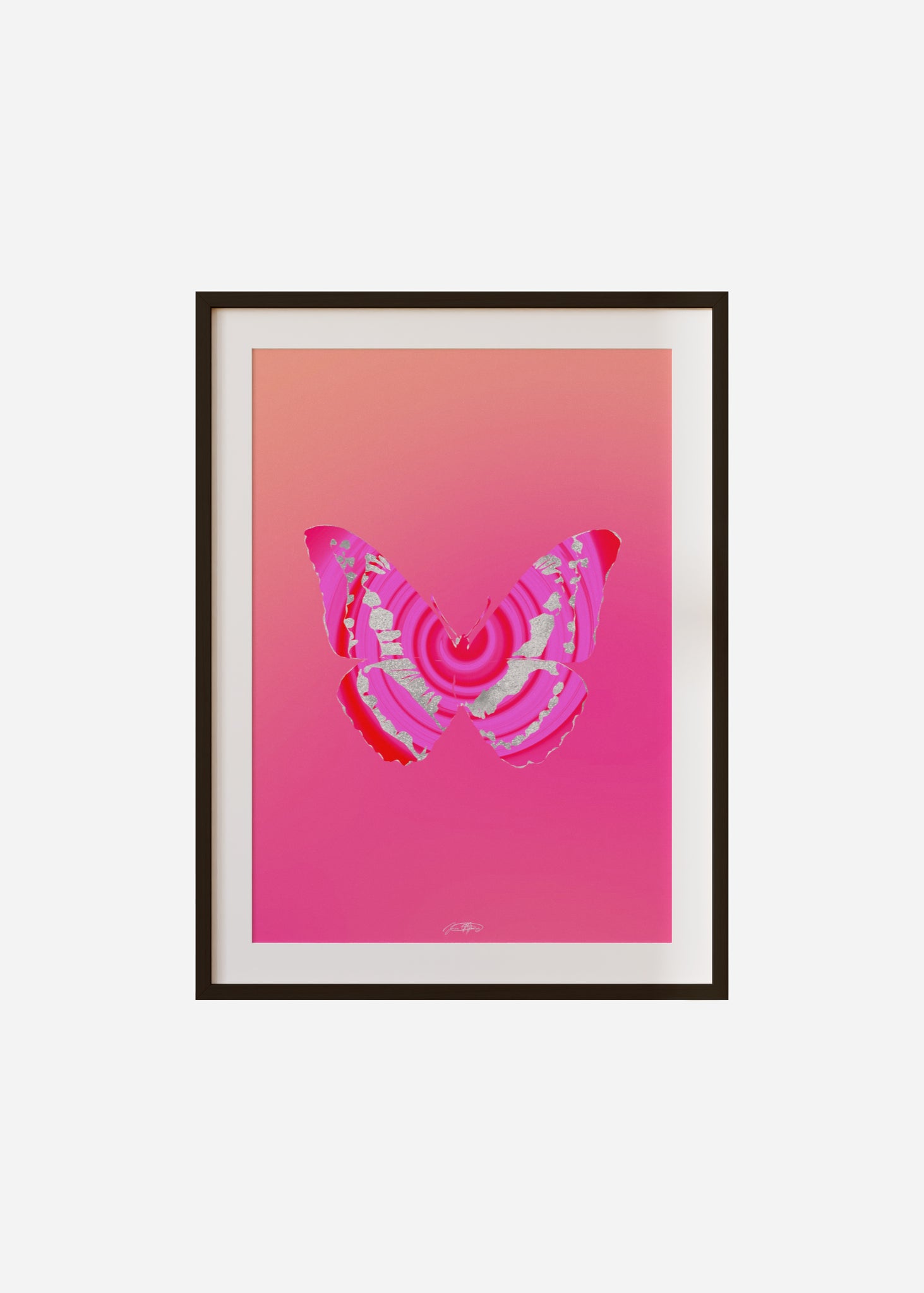 Butterflies / Psyche 118 Framed & Mounted Print