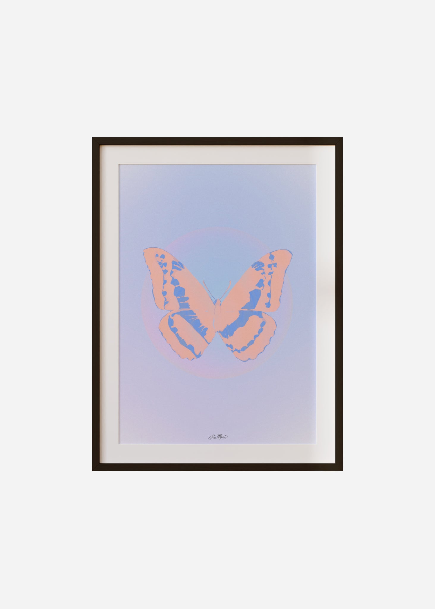 Butterflies / Psyche 123 Framed & Mounted Print