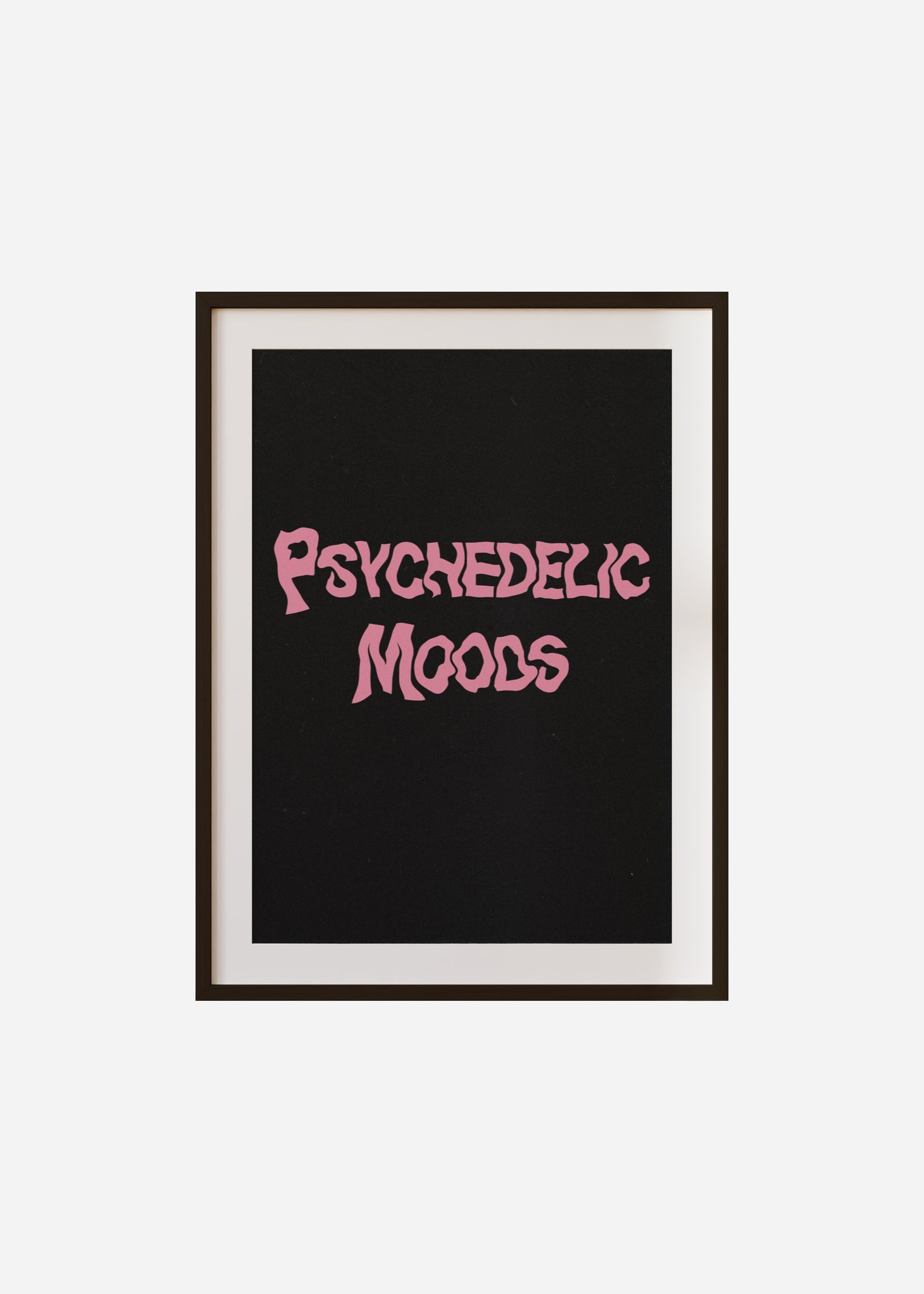 psychedelic moods Framed & Mounted Print