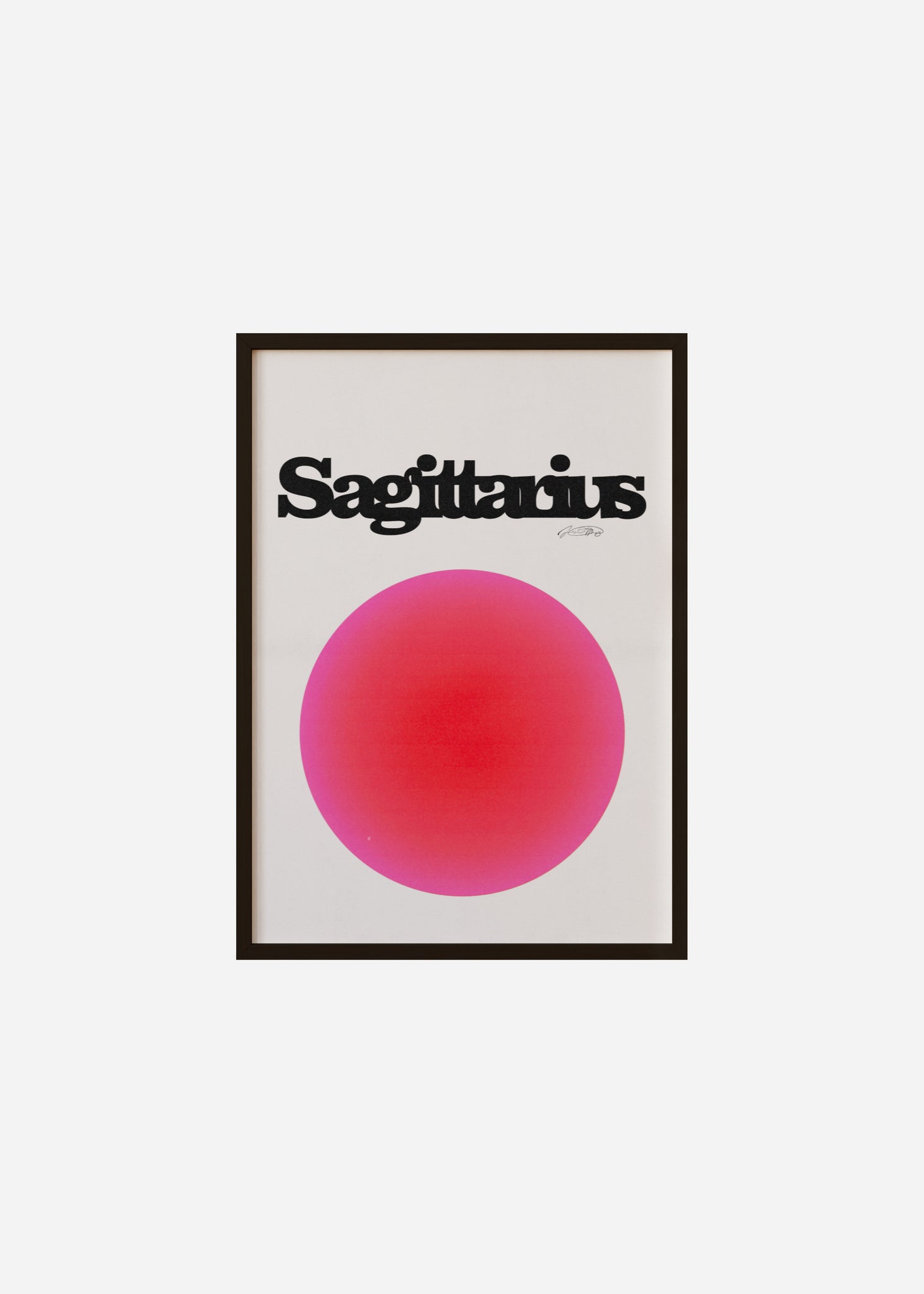 Sagittarius Aura Framed Print