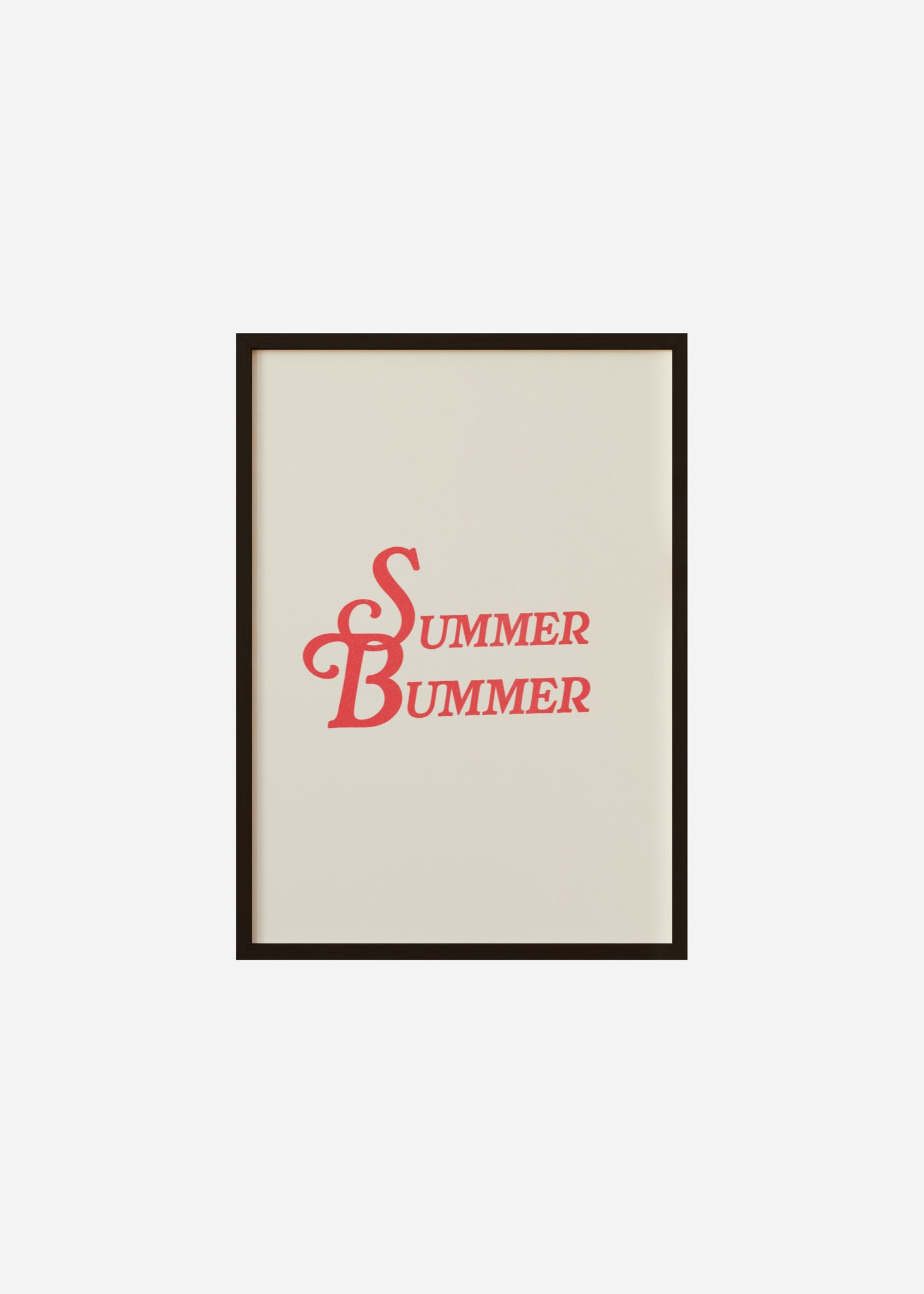 summer bummer Framed Print