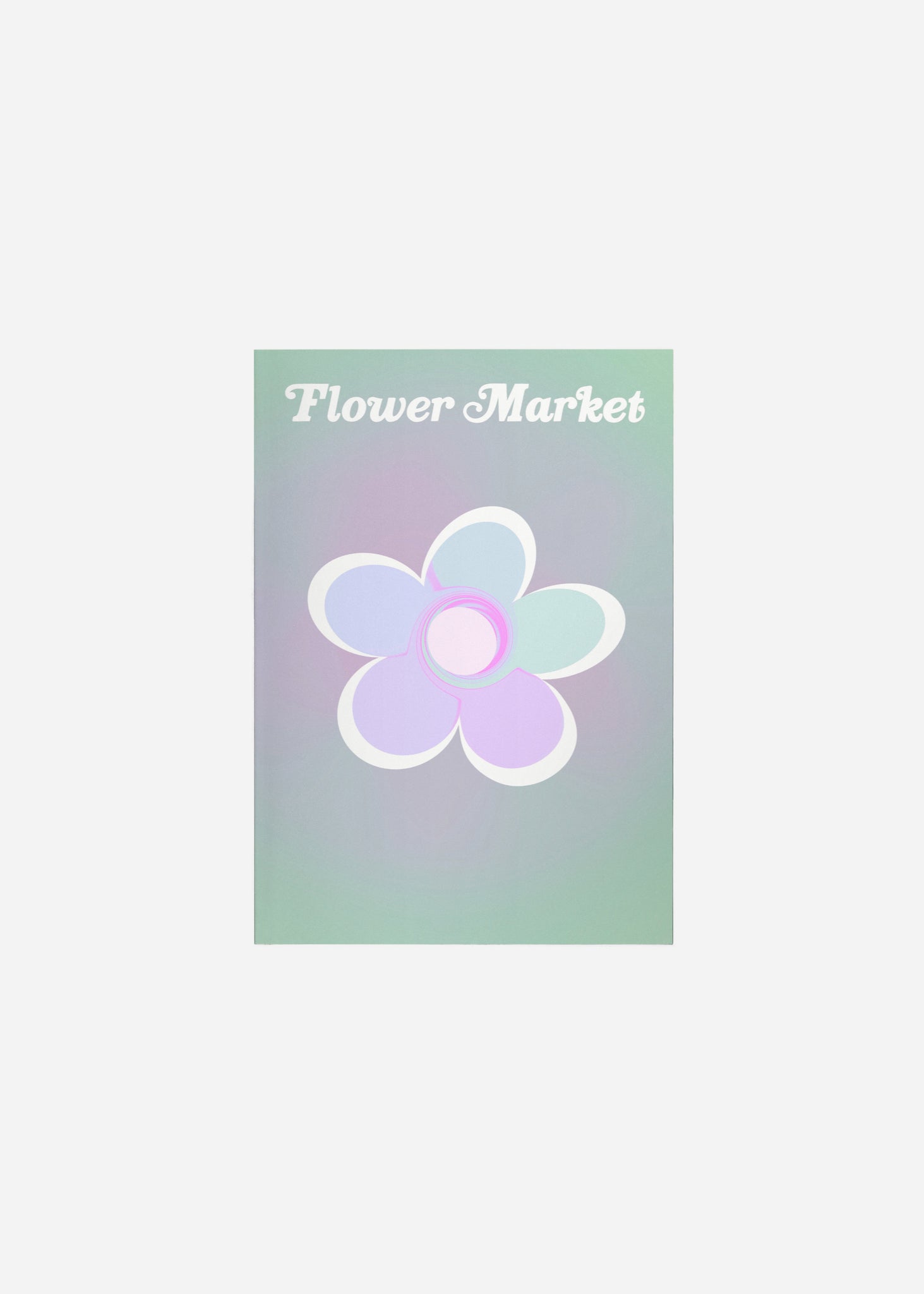 Flower Market / Sunset Fine Art Print