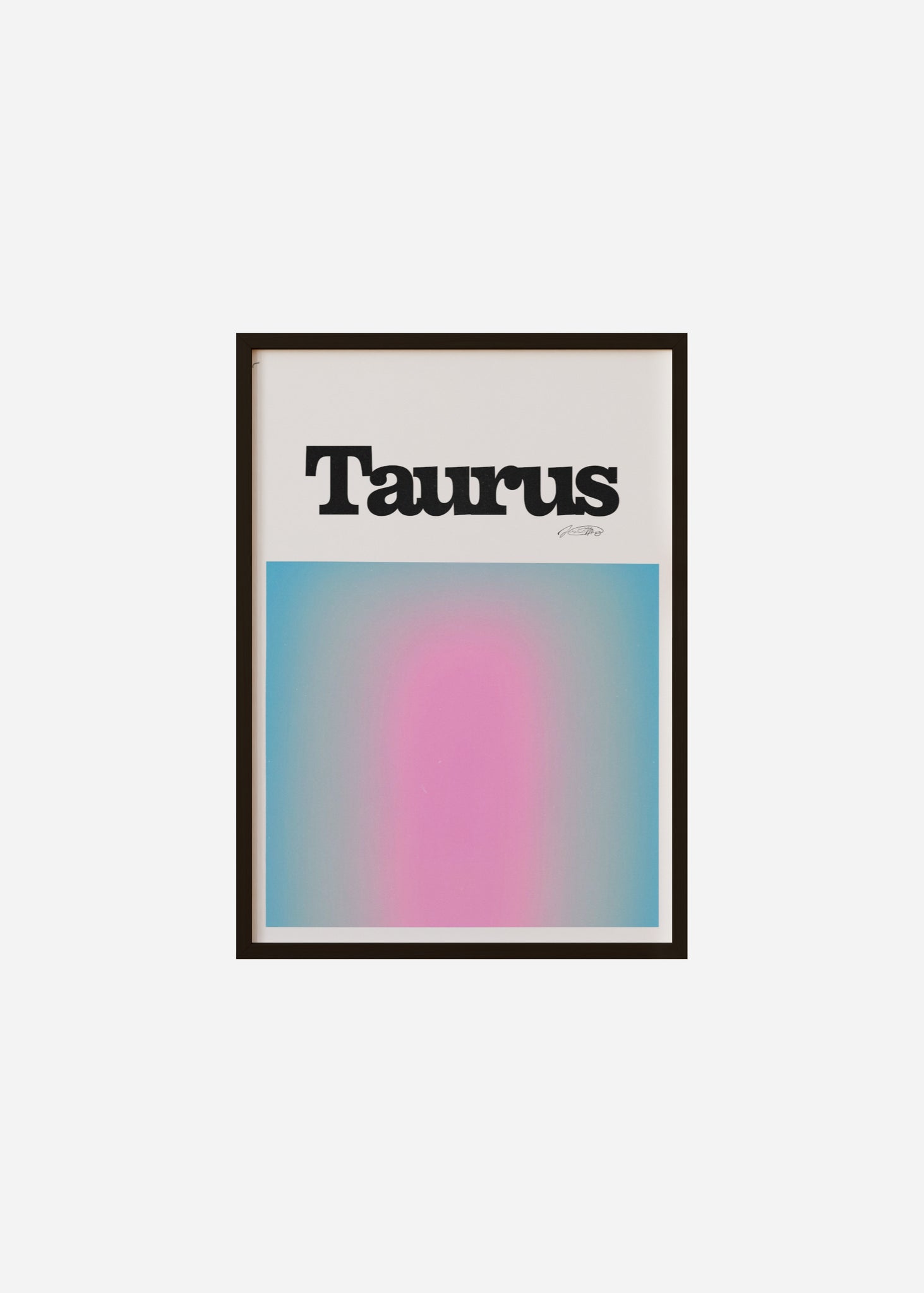 Taurus Aura Framed Print