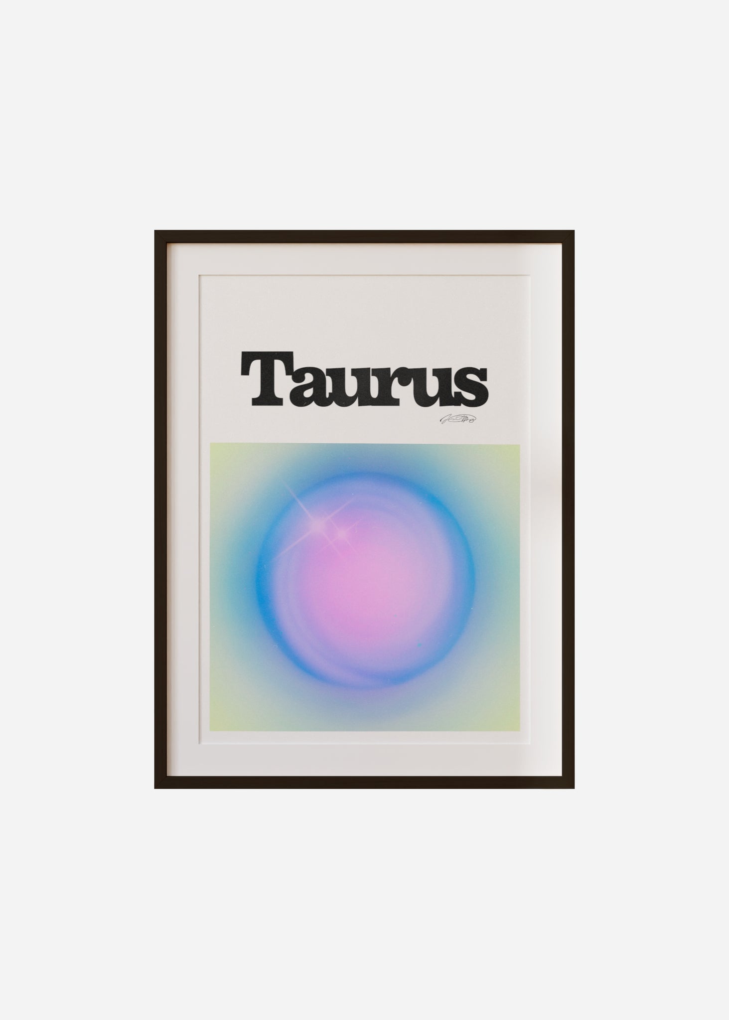 Taurus Aura Framed & Mounted Print