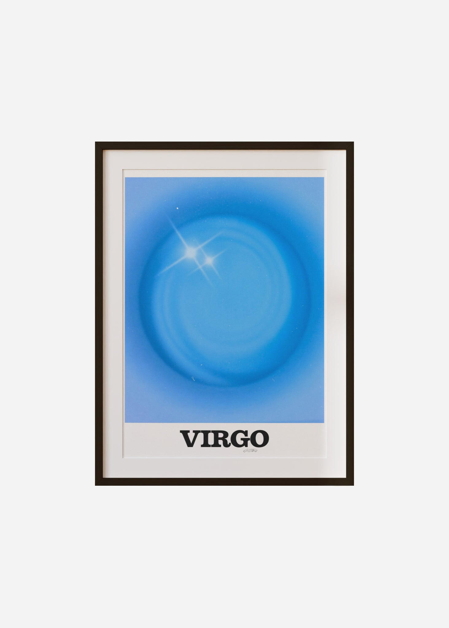 virgo aura Framed & Mounted Print