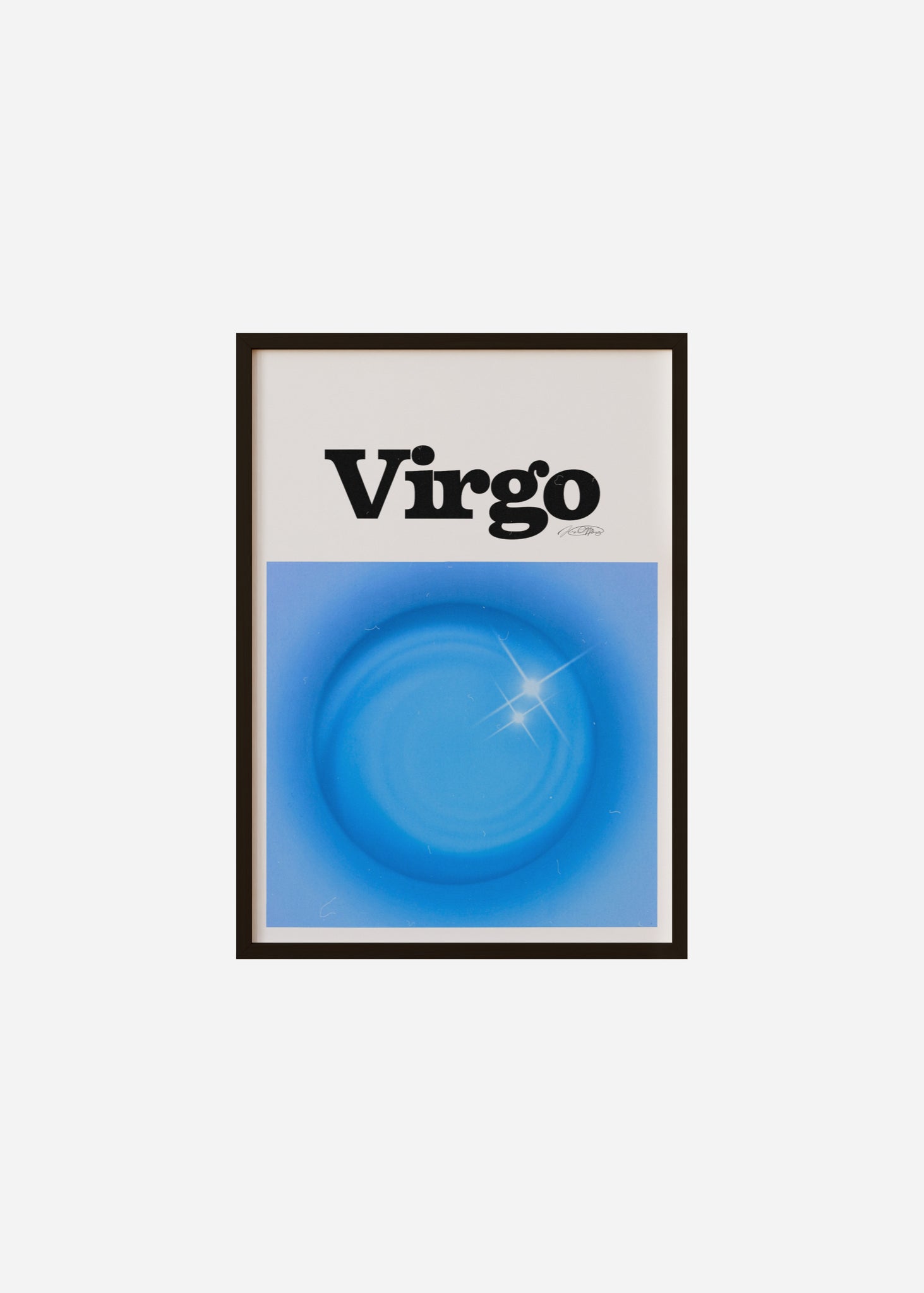 Virgo Aura Framed Print