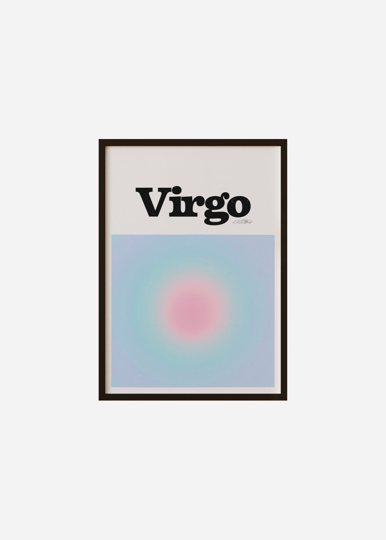 Virgo Aura Framed Print