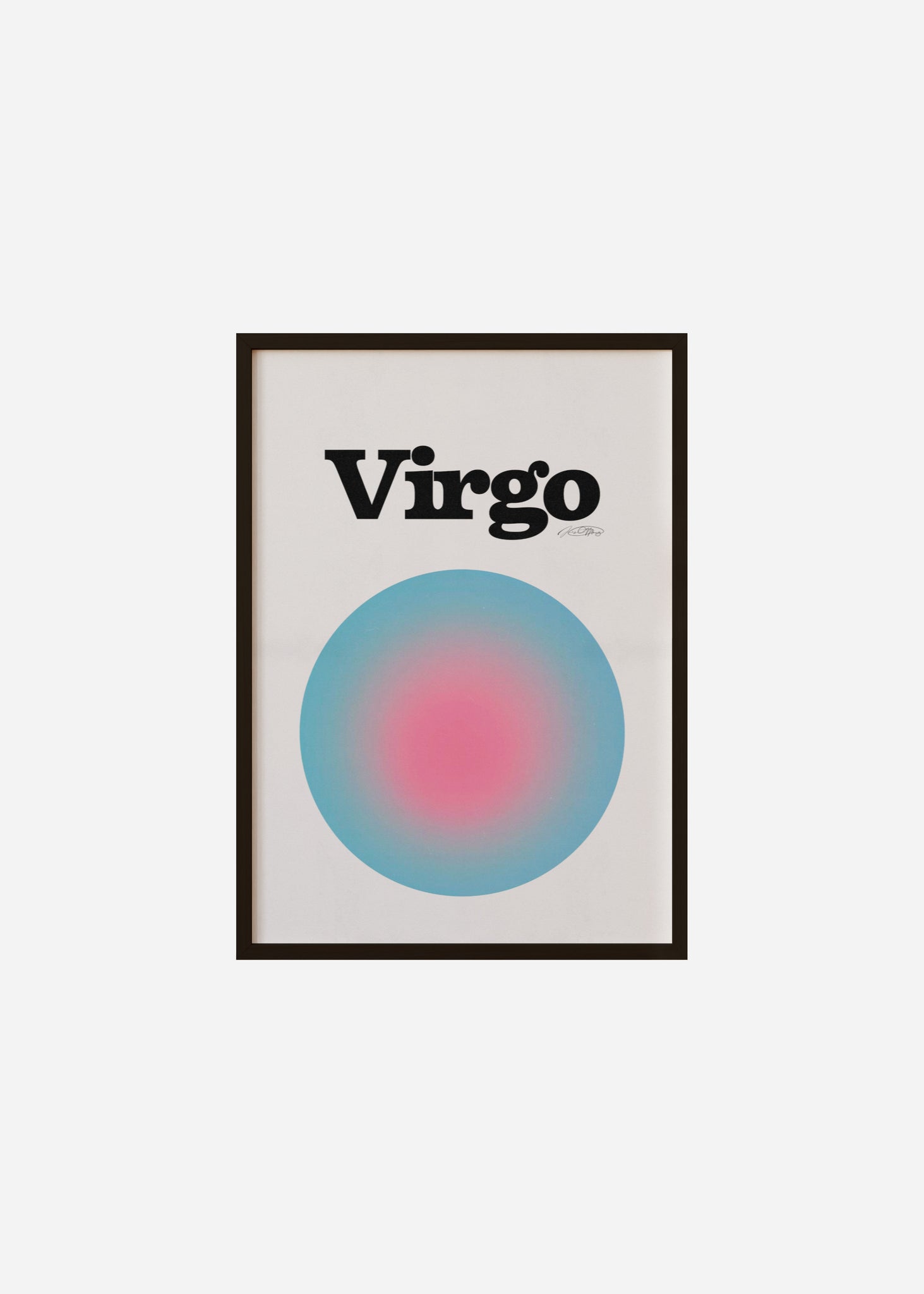 Virgo Aura Framed Print