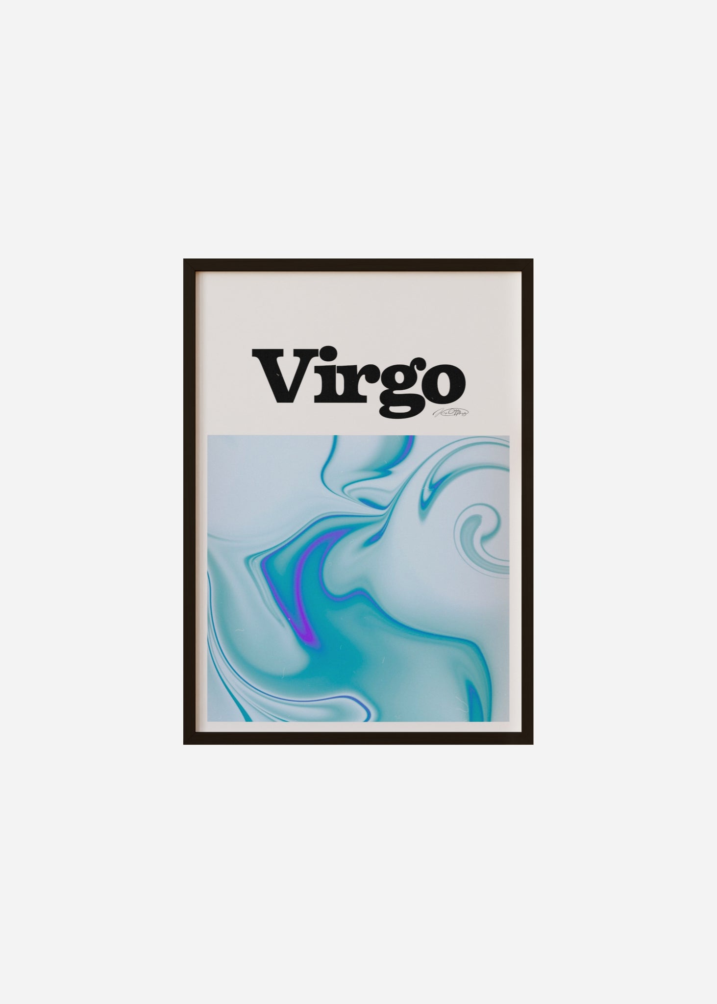 Virgo Aura Framed Print