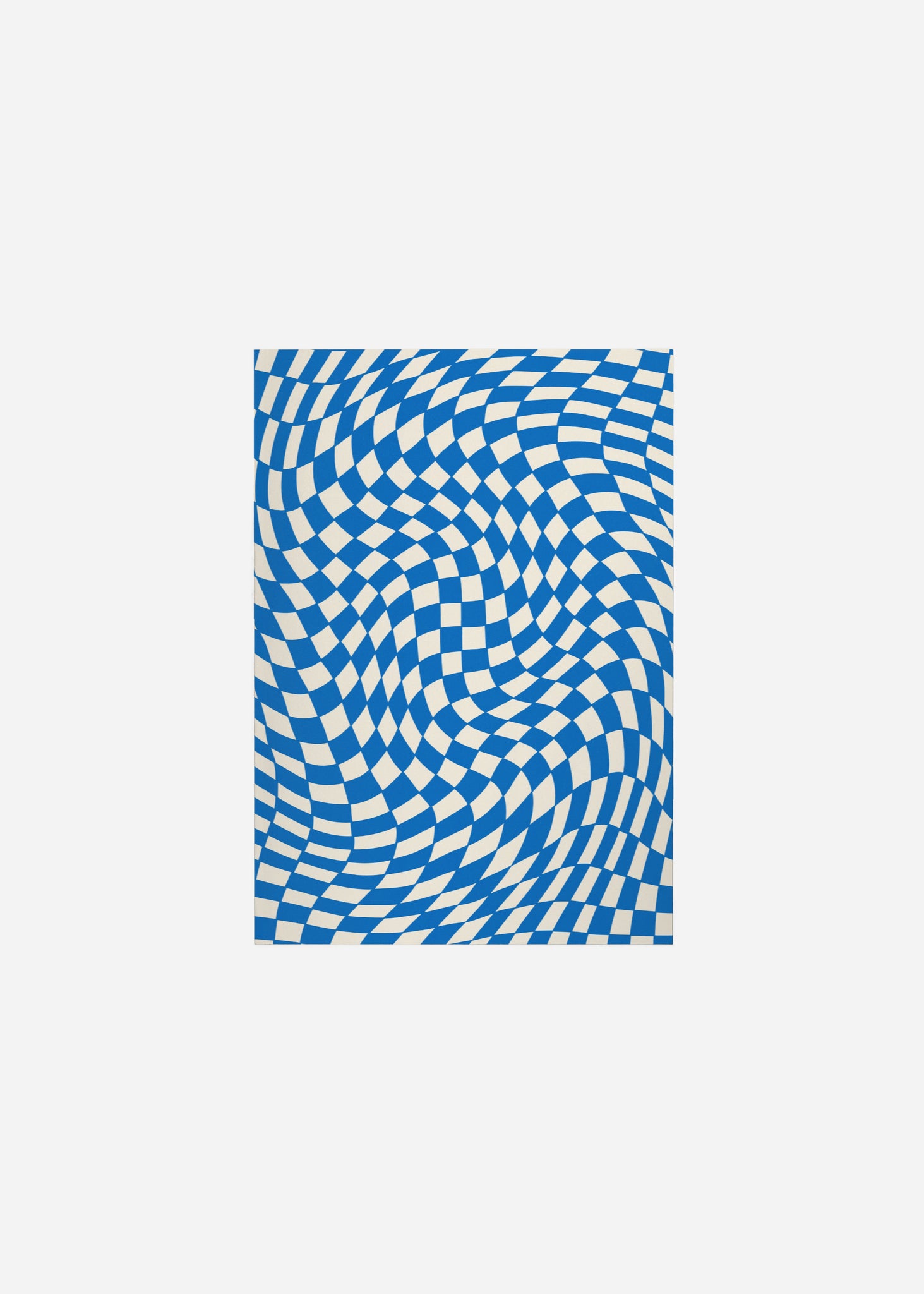 Wavy Checkers Fine Art Print