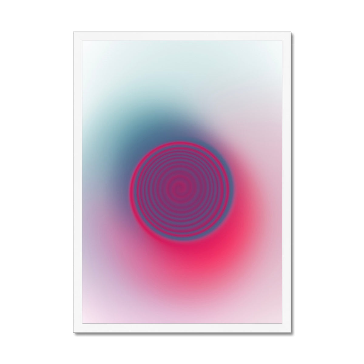 © les muses / Abstract aura wall art prints featuring warped gradients swirled to appear similar to a rabbit hole. Our colorful aura gradient posters are an aesthetic addition to any dorm or apartment decor.