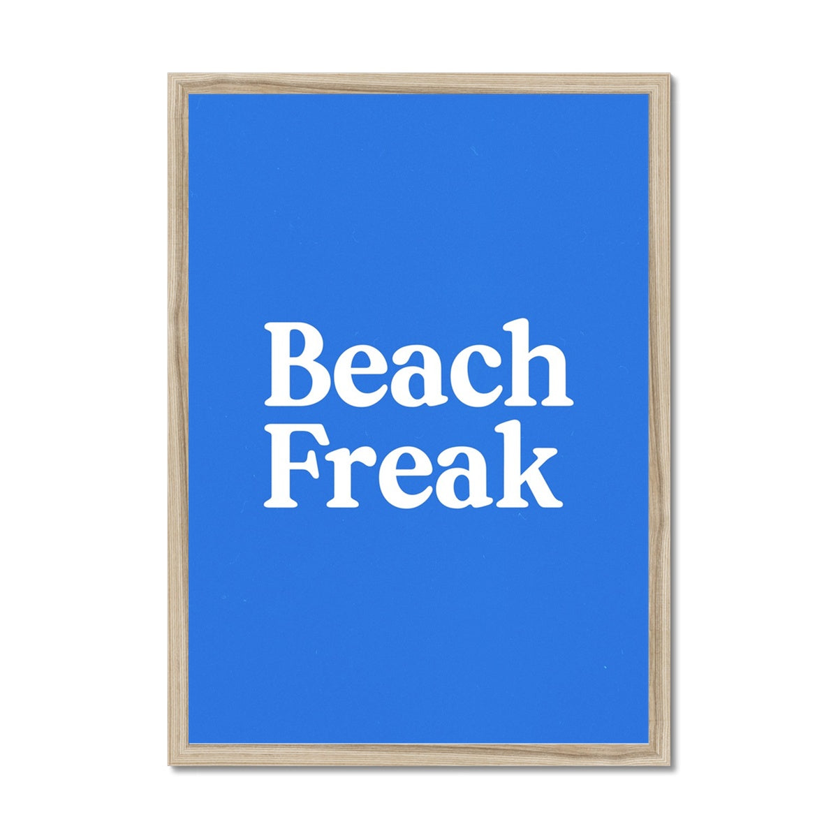 beach freak Framed Print