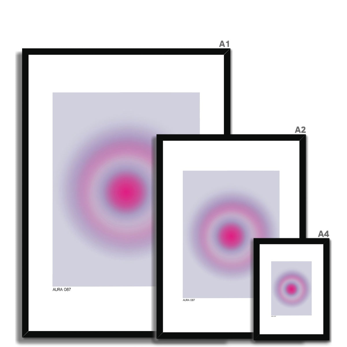 aura 087 Framed & Mounted Print