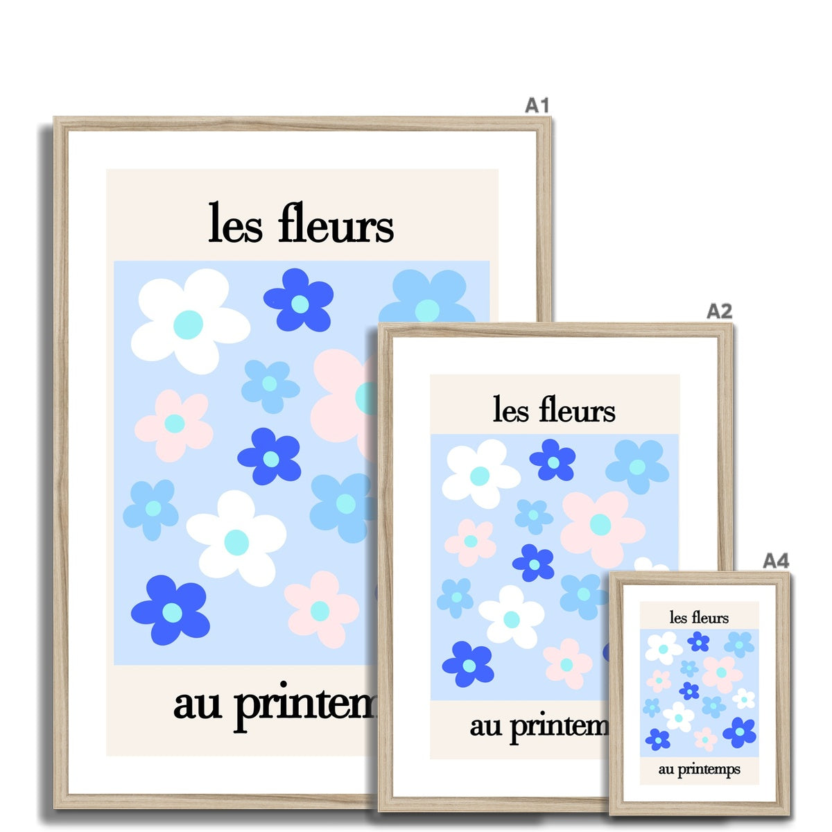 © les muses / Les Fleurs is a collection of danish pastel wall art full of colorful daisy flowers.
Covered in daisies, the Parisian art prints come in an array of dreamy pastels. A retro
flower poster perfect as aesthetic apartment and dorm decor.