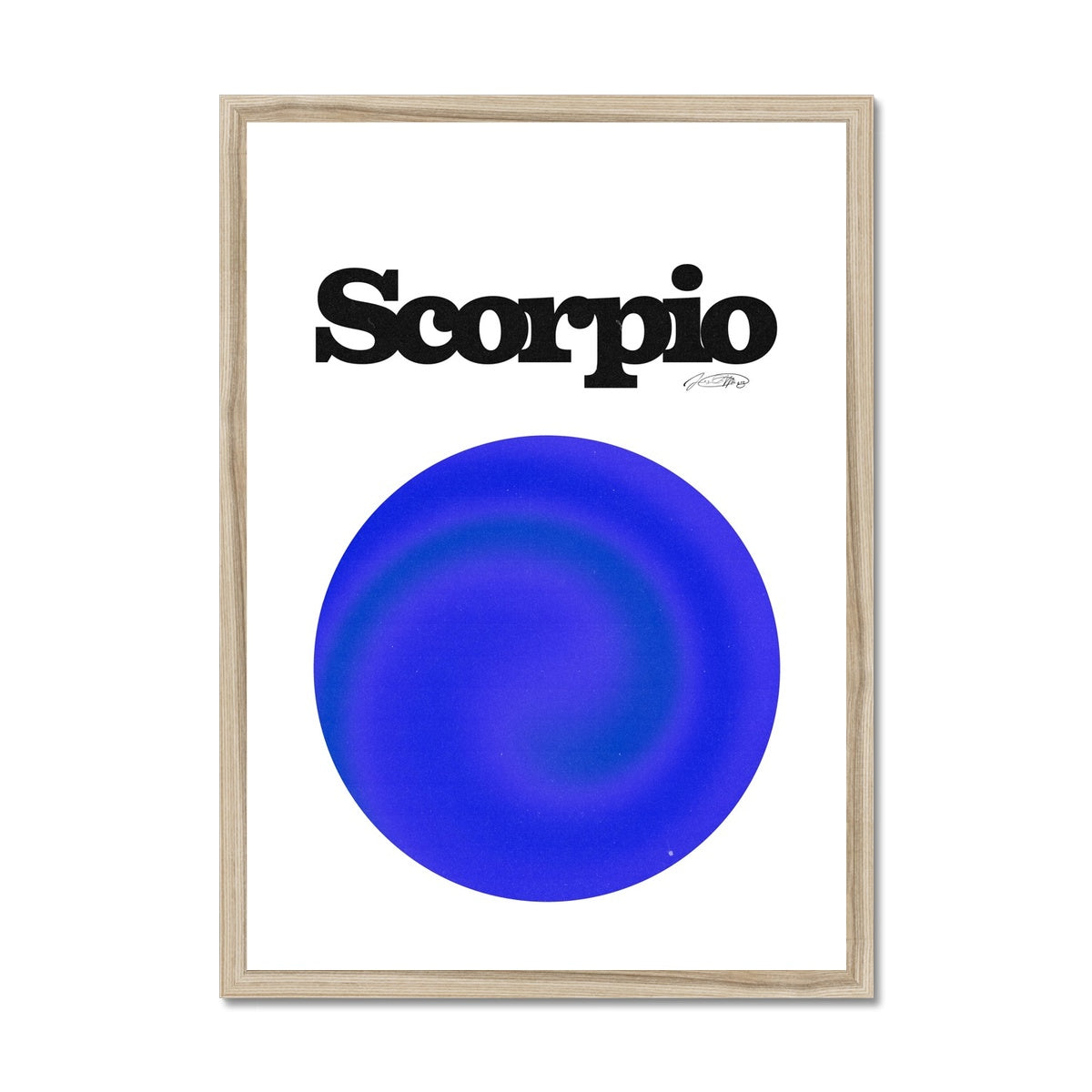 Our Scorpio Aura art print is the perfect wall art to show off your star sign. Find a zodiac gradient print or poster in our astrology collection.