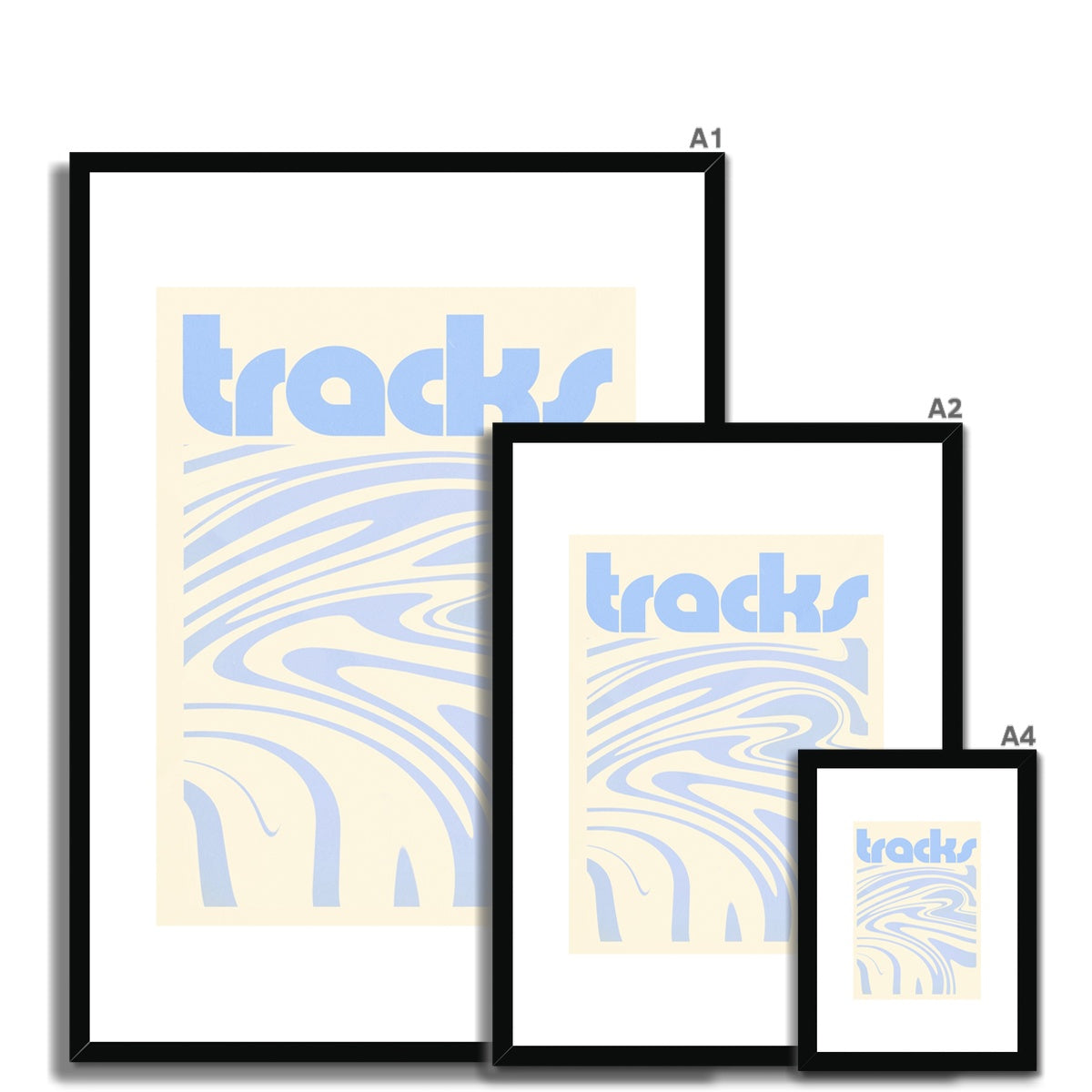 tracks Framed & Mounted Print