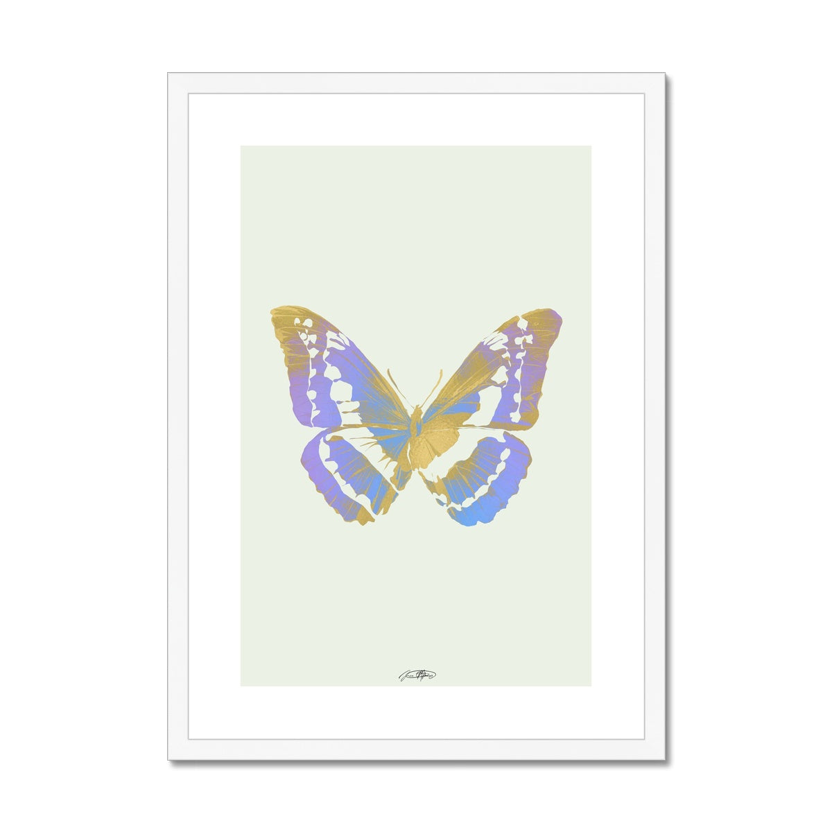 © les muses / Psyches is a collection of butterfly art prints featuring original illustrations of butterflies in an array with aura, gradient and glitter colors. The collection was inspired from the formal greek word psyche, thought to be the soul of the dead, and is comprised of over a hundred dreamy danish pastel butterfly posters, with silver and gold foil options. 