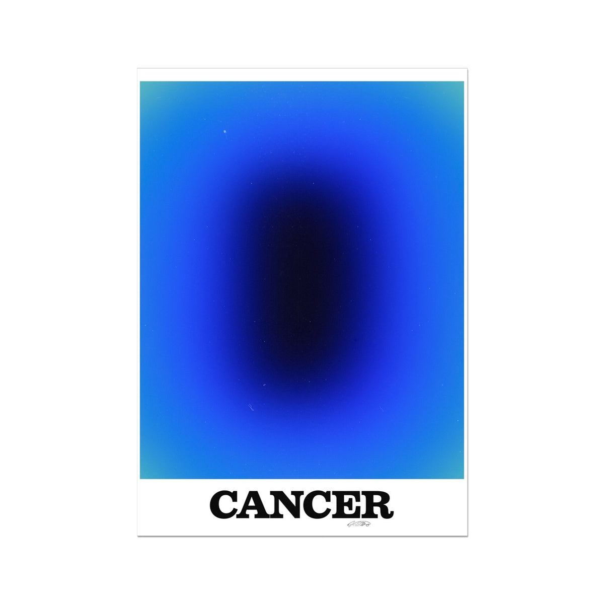 Our Cancer Aura art print is the perfect wall art to show off your star sign. Find a zodiac gradient print or poster in our astrology collection.