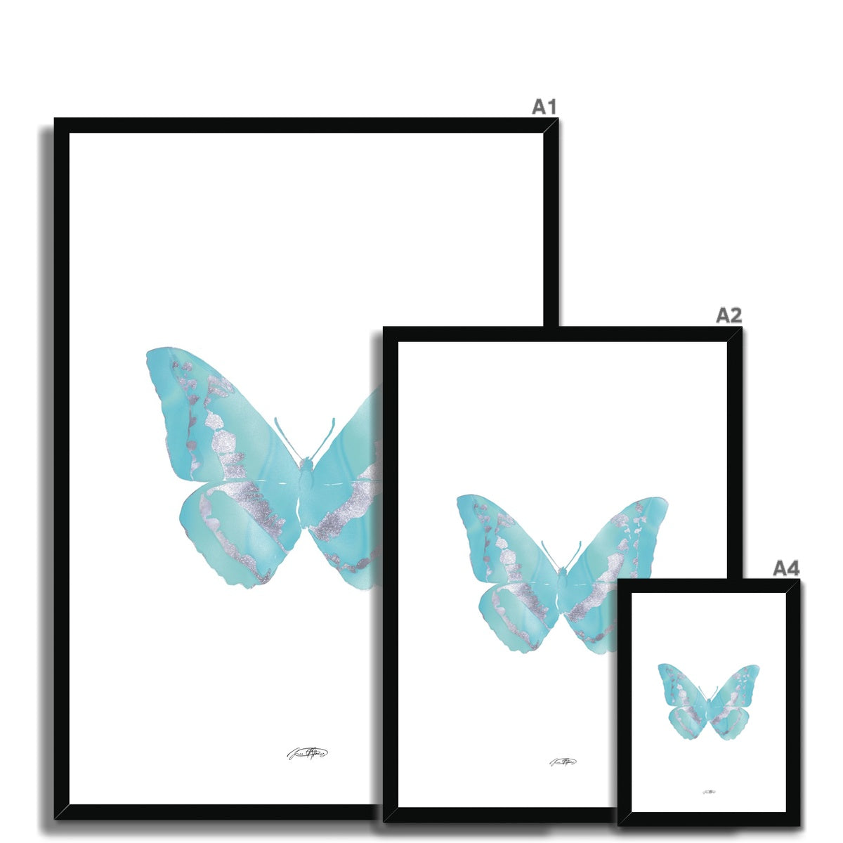 © les muses / Psyches is a collection of butterfly art prints featuring original illustrations of butterflies in an array with aura, gradient and glitter colors. The collection was inspired from the formal greek word psyche, thought to be the soul of the dead, and is comprised of over a hundred dreamy danish pastel butterfly posters, with silver and gold foil options. 