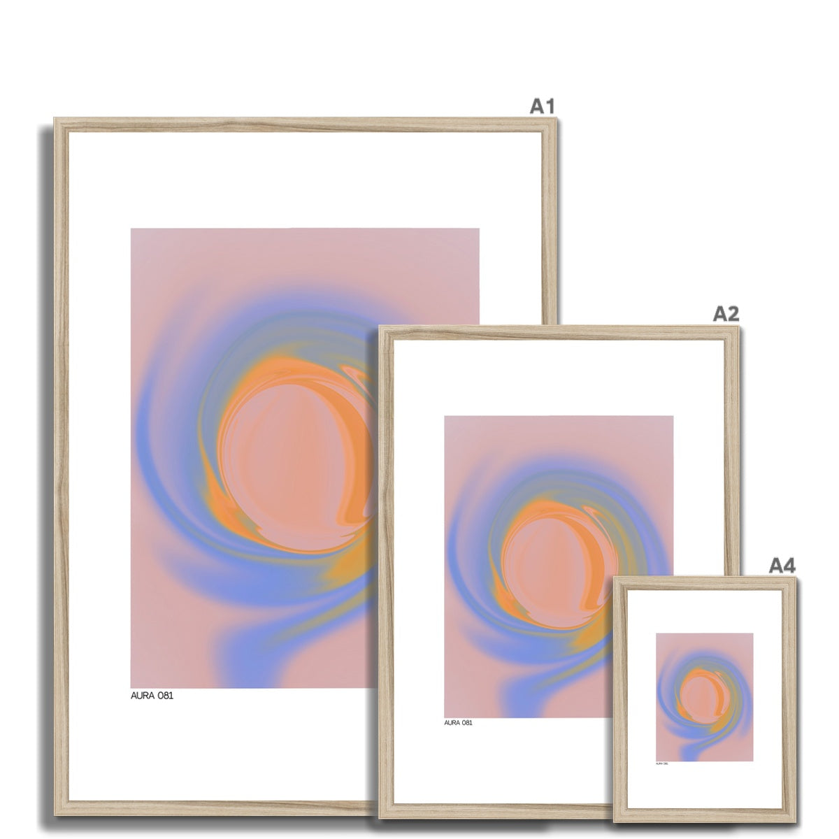 aura 081 Framed & Mounted Print