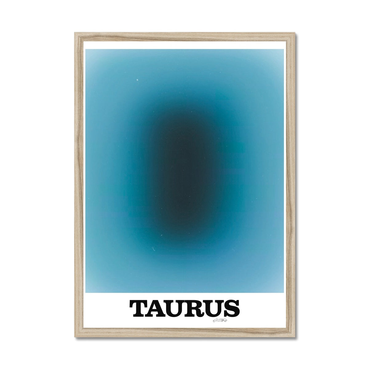 Our Taurus Aura art print is the perfect wall art to show off your star sign. Find a zodiac gradient print or poster in our astrology collection.