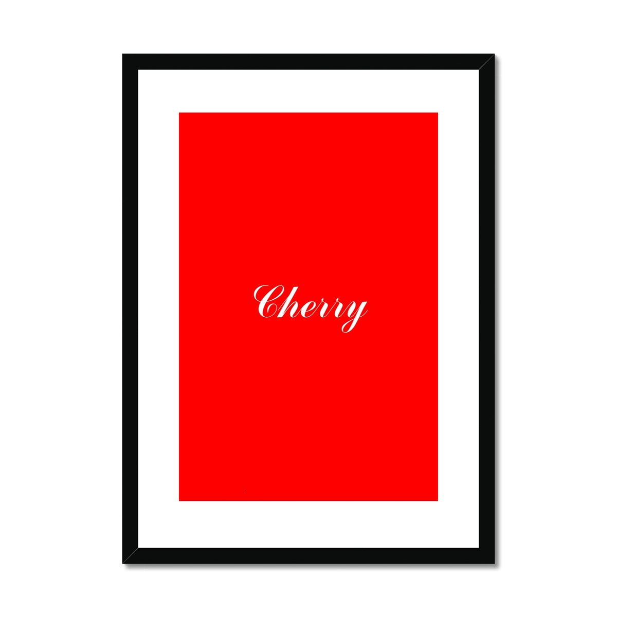 cherry Framed & Mounted Print