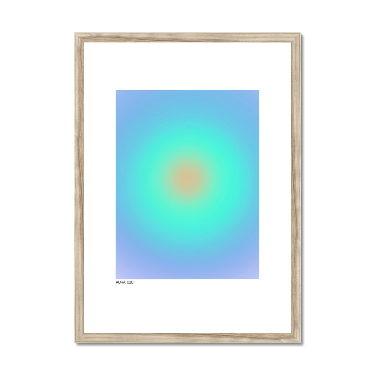 aura 010 Framed & Mounted Print