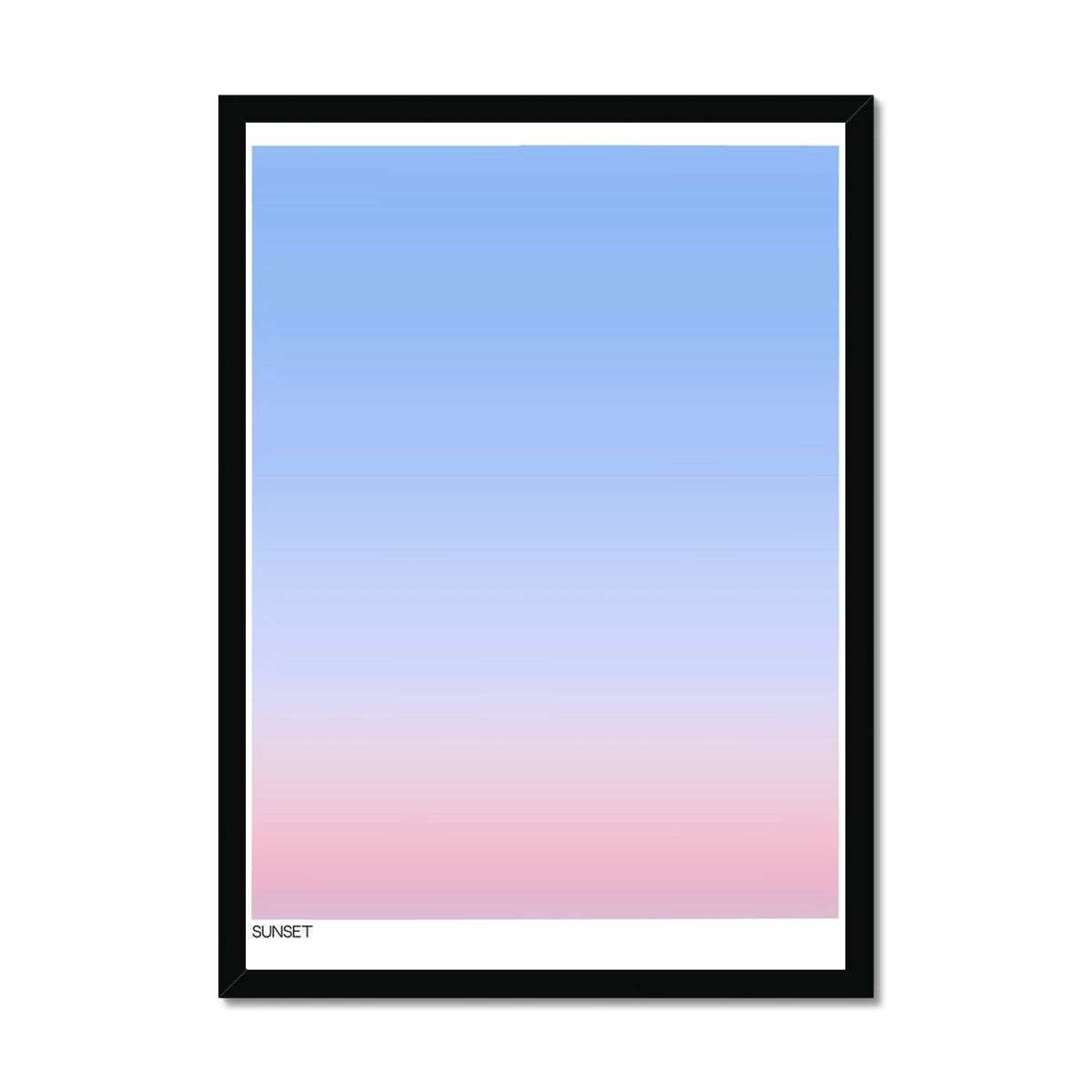 sunset Framed Print