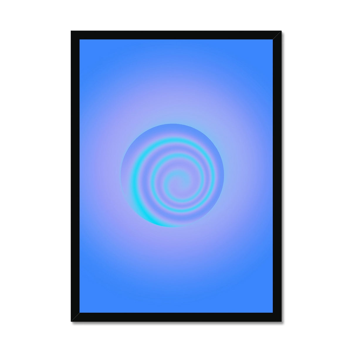 Sunset gradient aura wall art prints featuring warped pastel gradients. Colorful aura gradient posters perfect as aesthetic dorm and apartment decor.