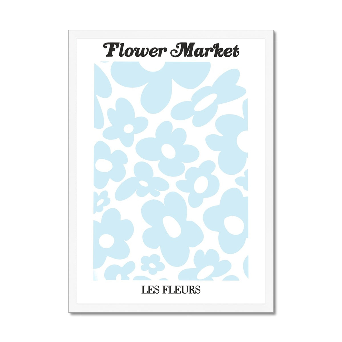 flower market / les fleurs Framed Print