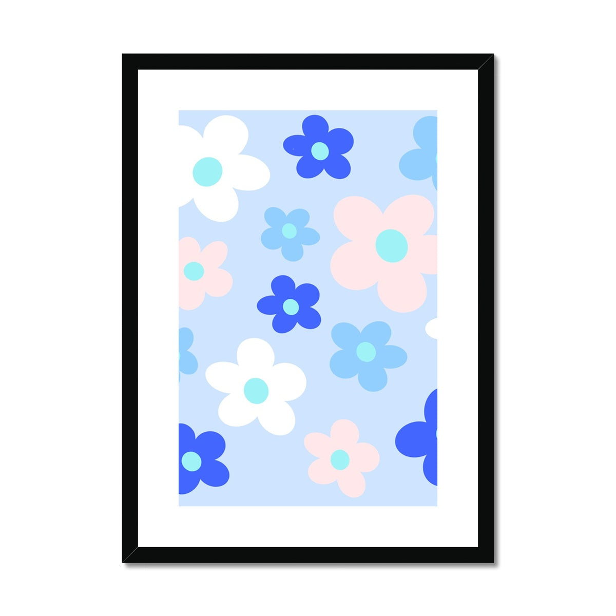 daisy daze Framed & Mounted Print